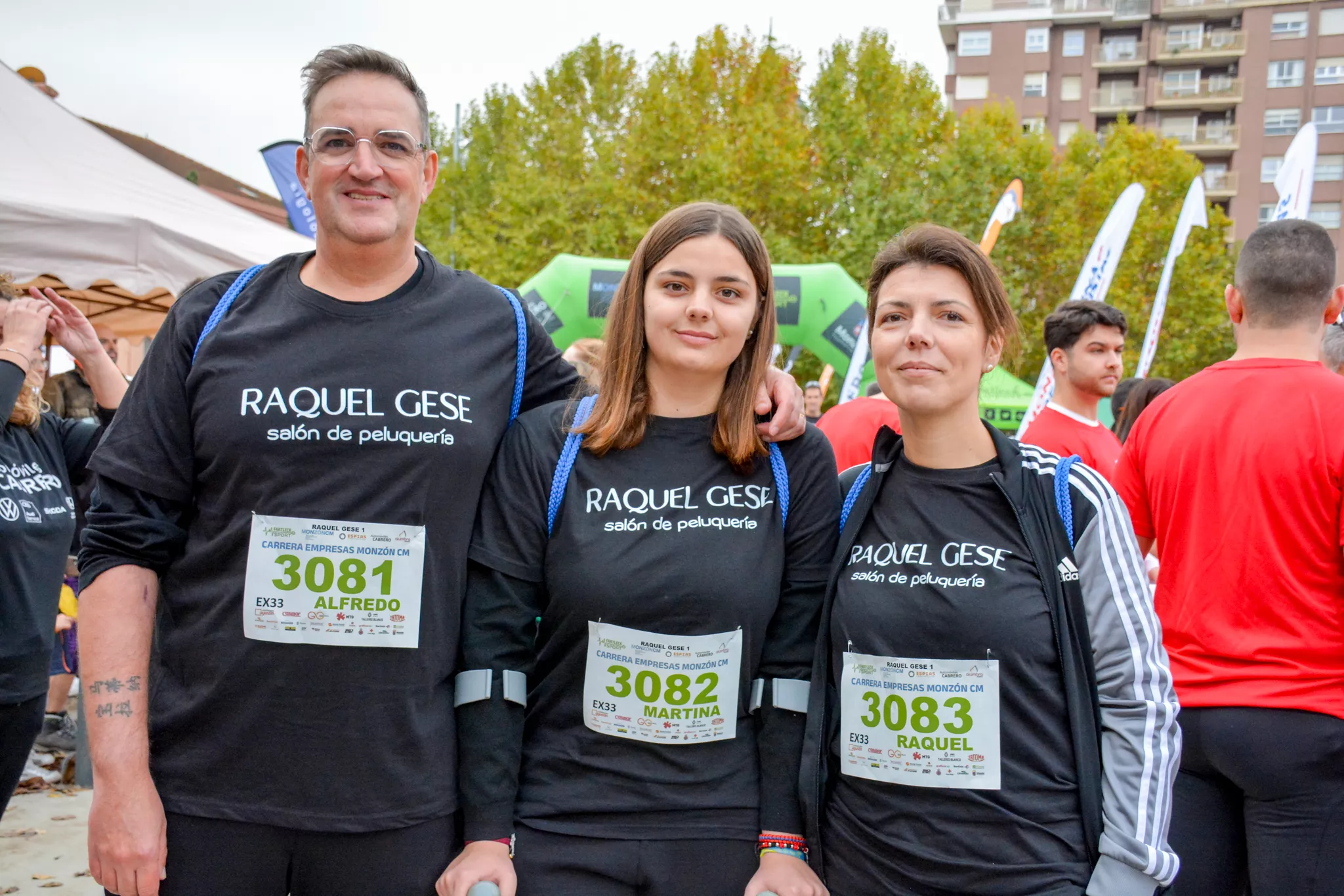 Carrera de Empresas de Monzón. Foto Manolo Susín 