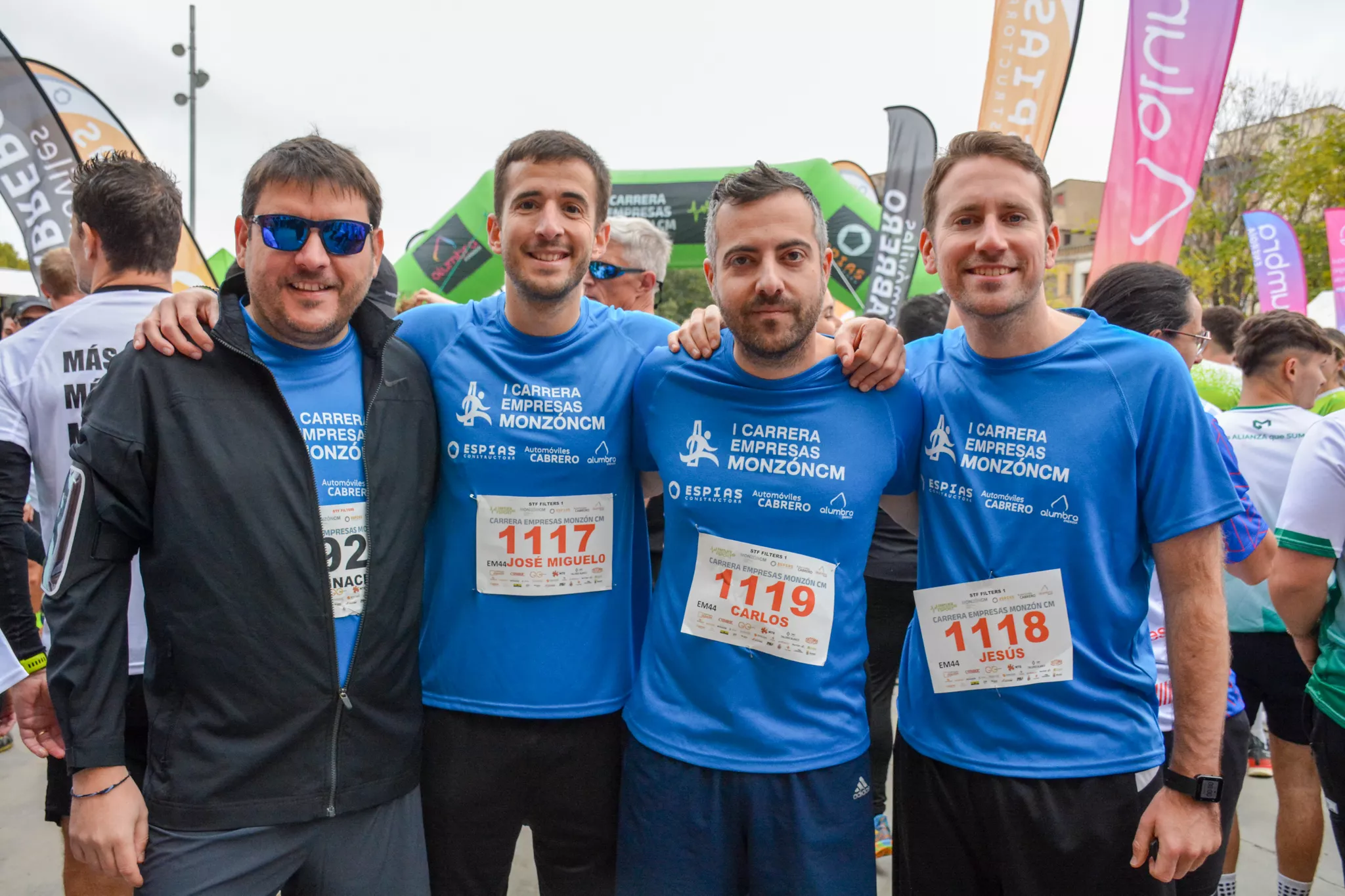 Carrera de Empresas de Monzón. Foto Manolo Susín 