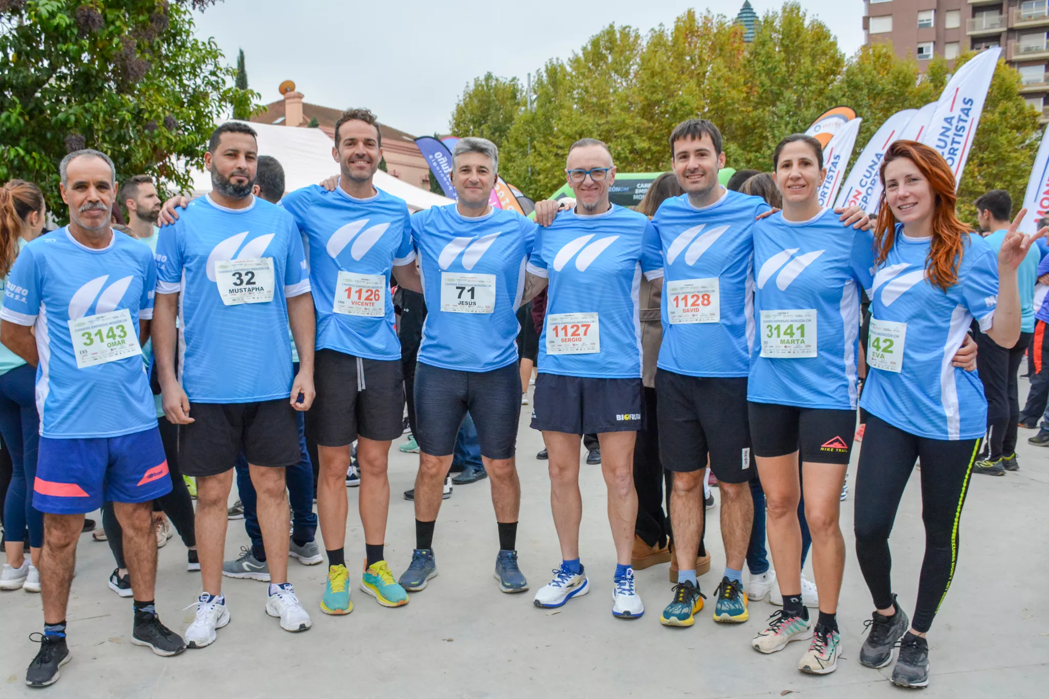 Carrera de Empresas de Monzón. Foto Manolo Susín 