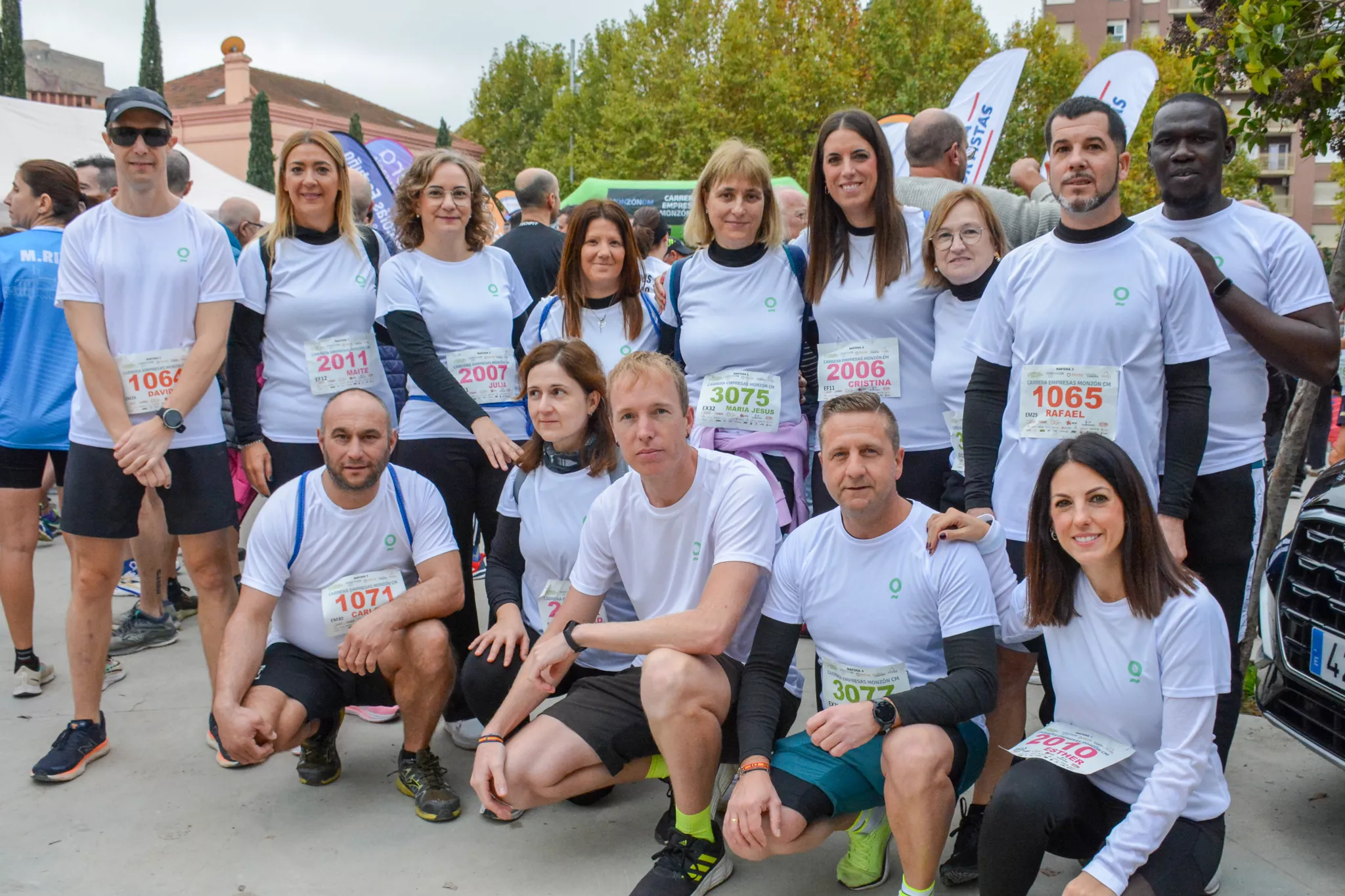Carrera de Empresas de Monzón. Foto Manolo Susín 