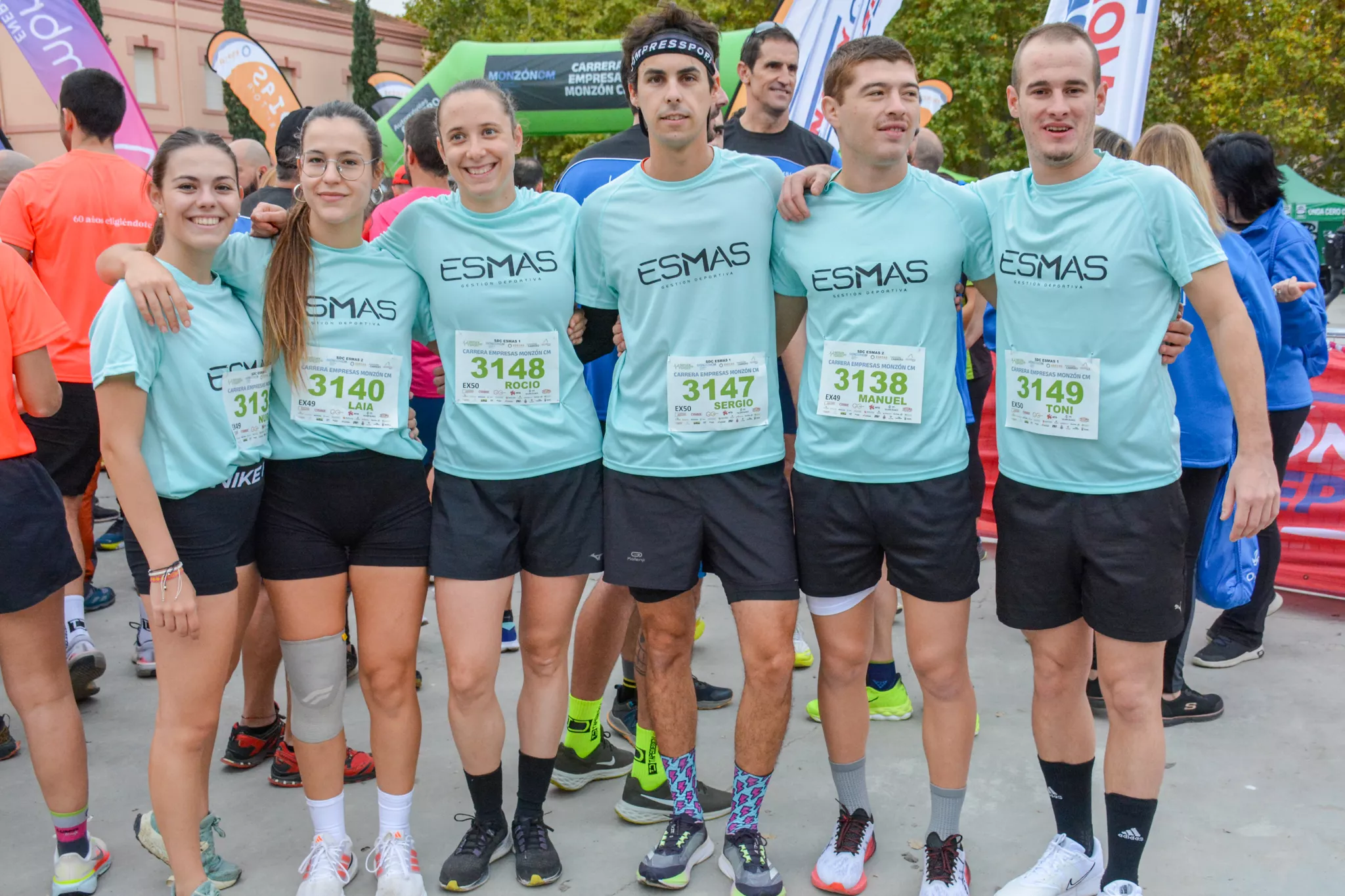 Carrera de Empresas de Monzón. Foto Manolo Susín 