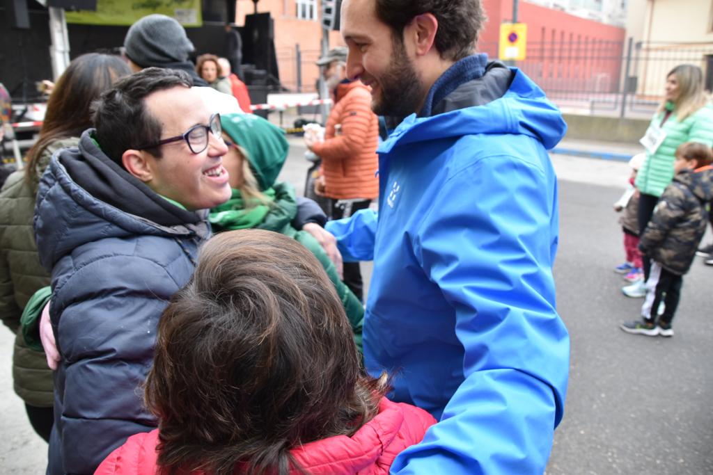 Marcha por la inclusión en Monzón 