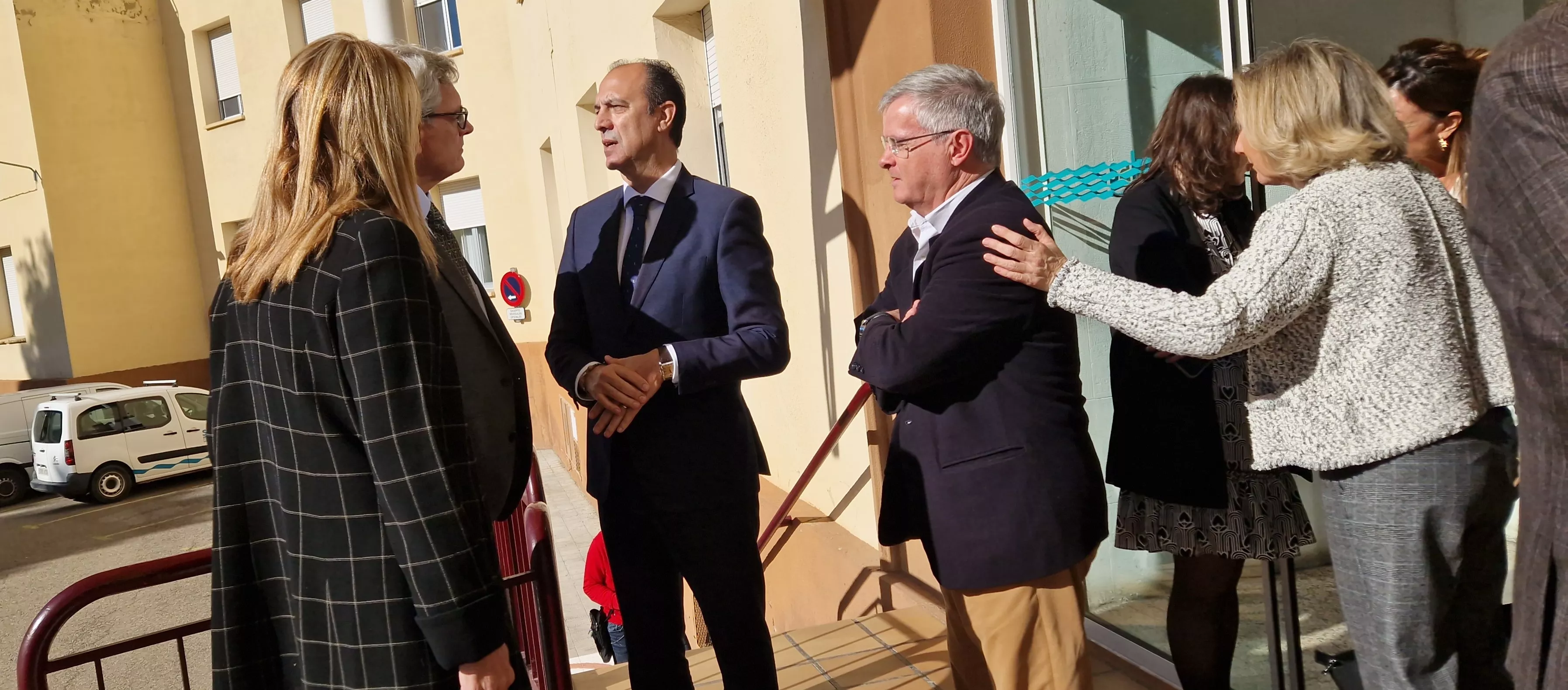 Inauguración del nuevo Hospital de Día de Geriatría de Huesca. Foto Myriam Martínez