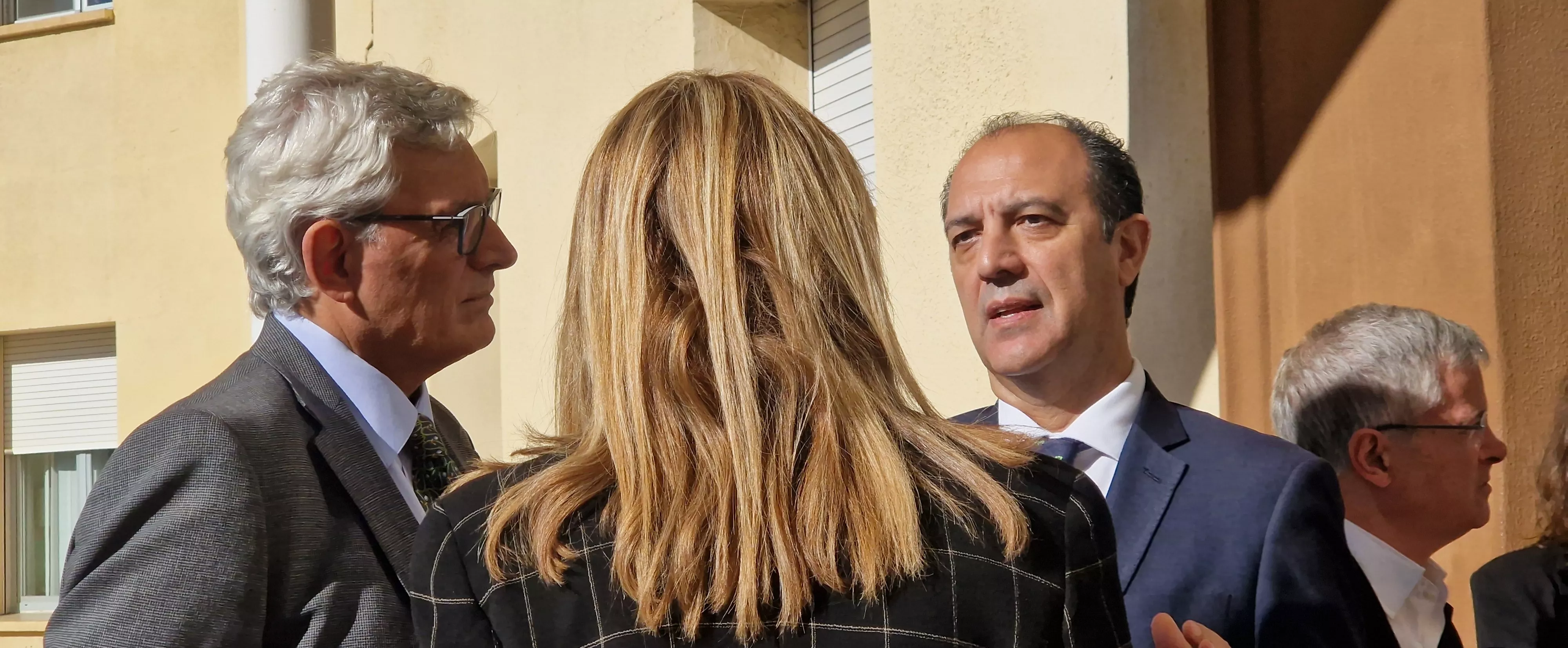 Inauguración del nuevo Hospital de Día de Geriatría de Huesca. Foto Myriam Martínez