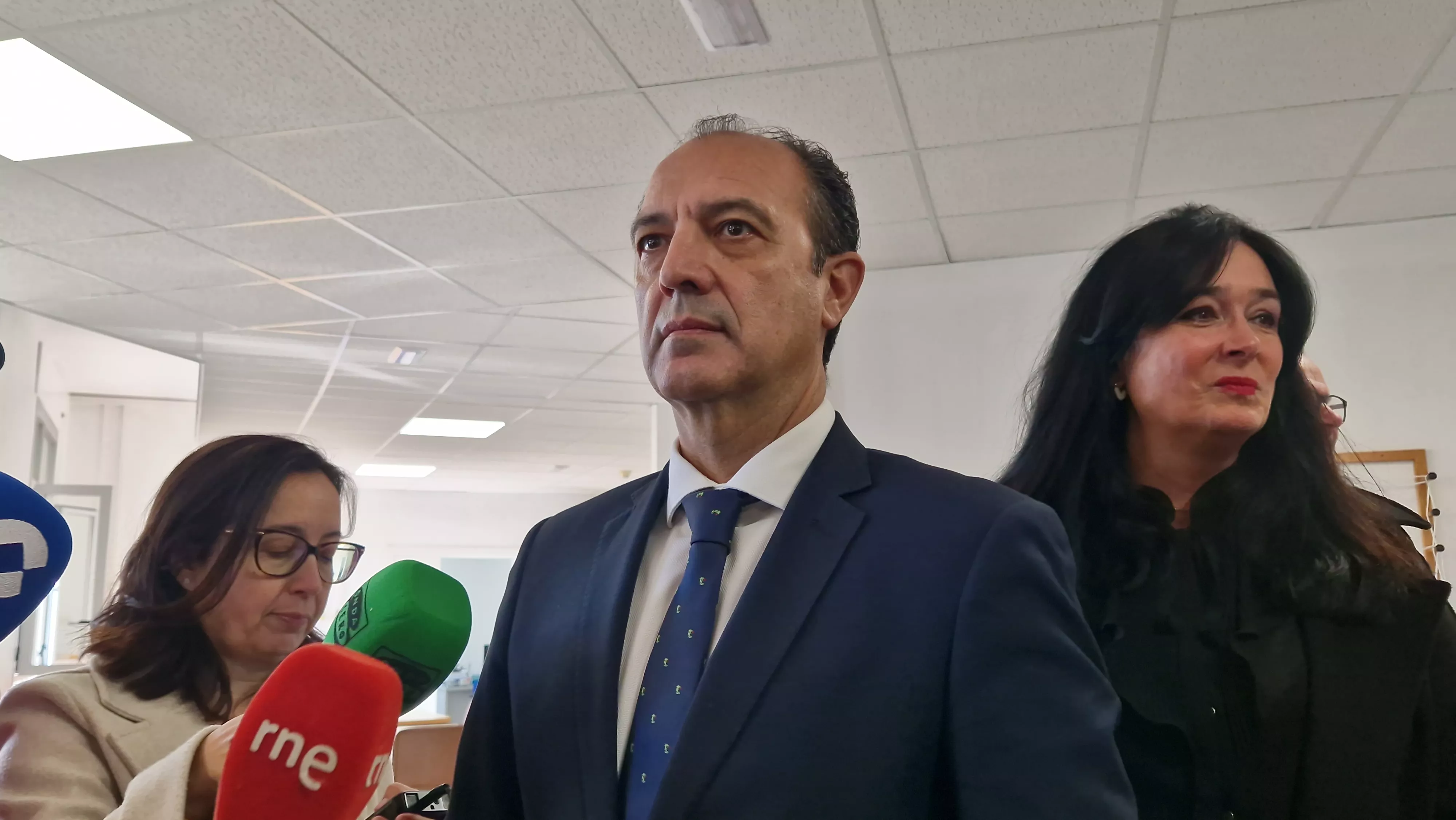 Inauguración del nuevo Hospital de Día de Geriatría de Huesca. Foto Myriam Martínez