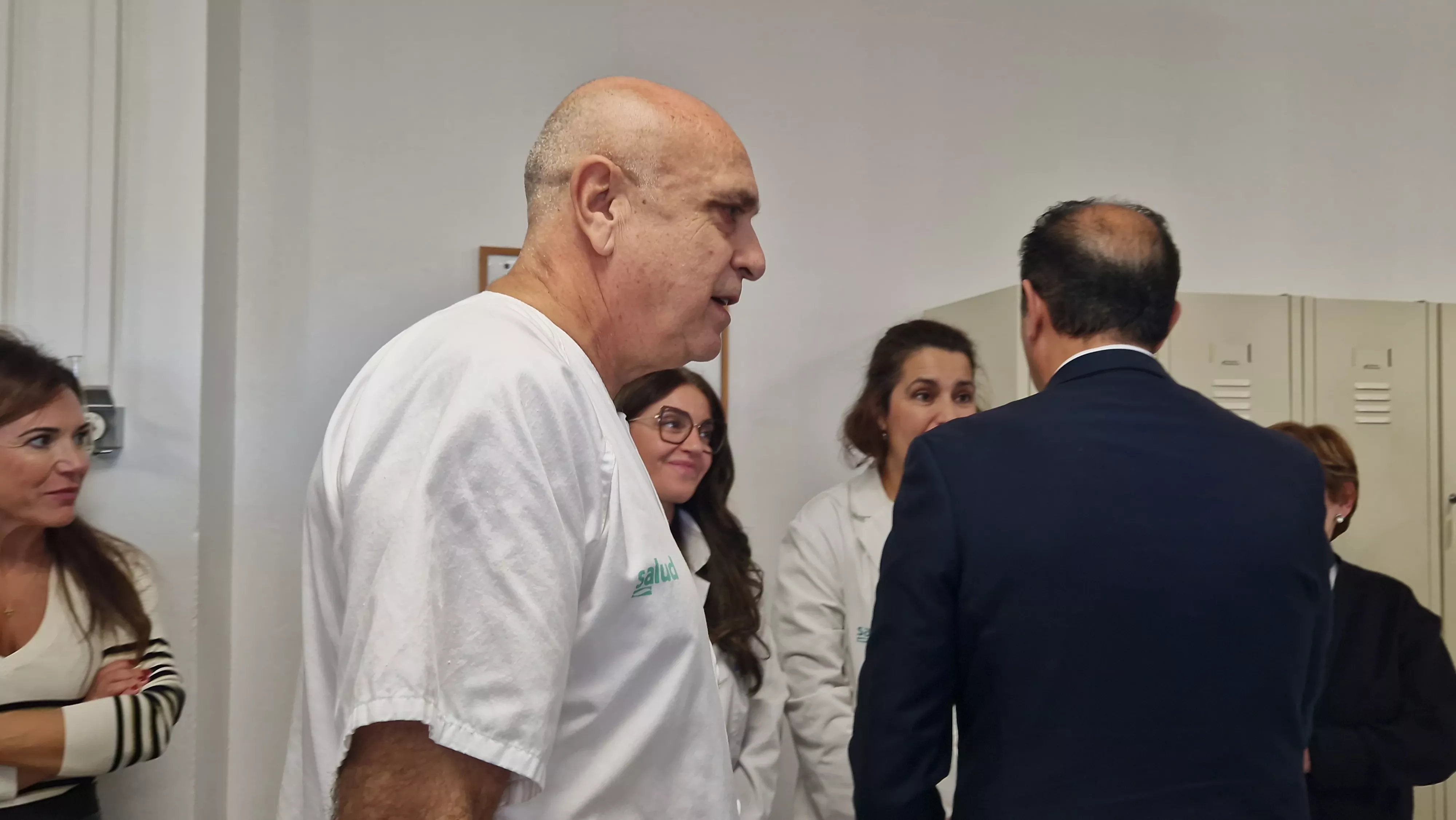 Inauguración del nuevo Hospital de Día de Geriatría de Huesca. Foto Myriam Martínez