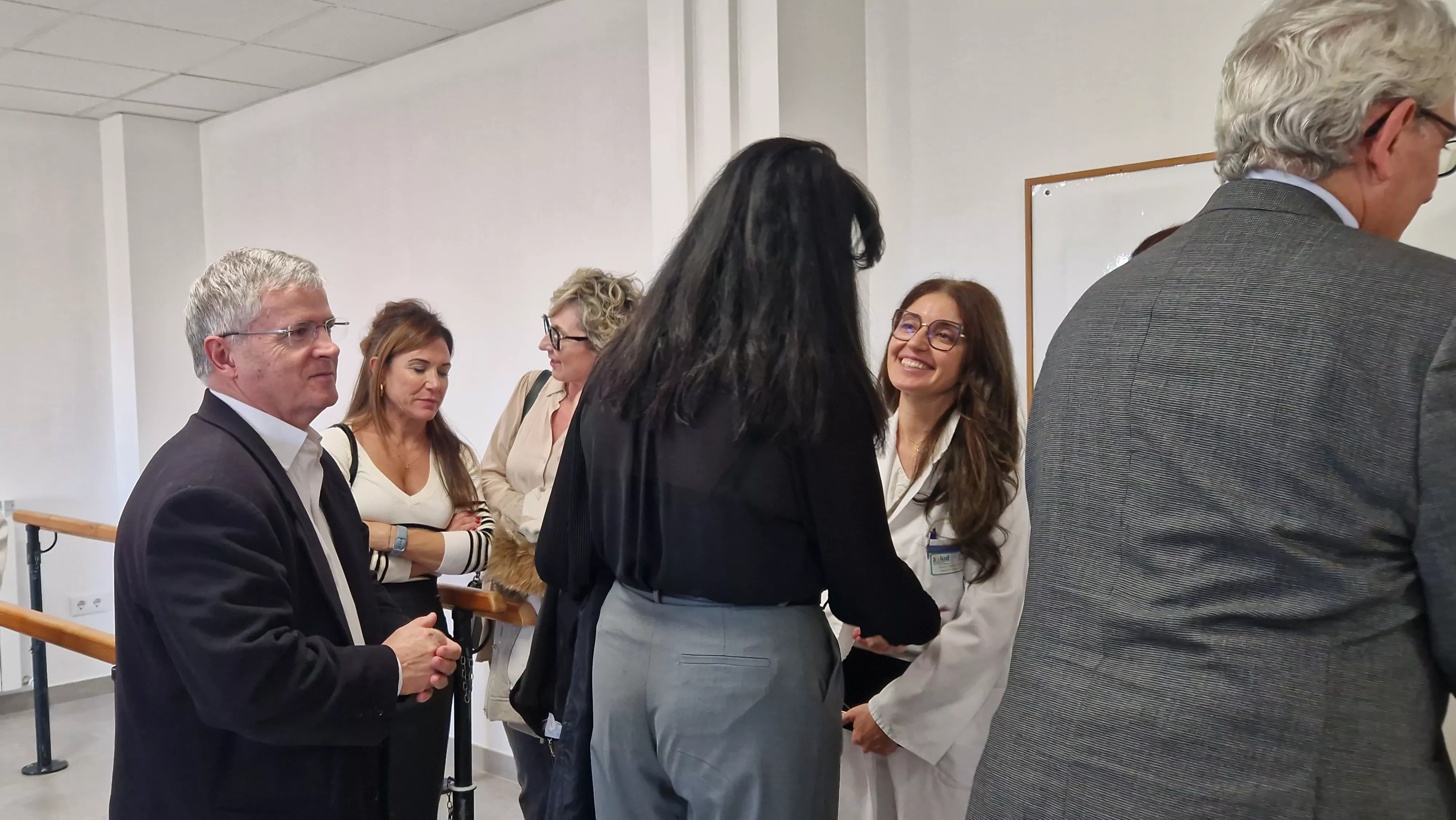 Inauguración del nuevo Hospital de Día de Geriatría de Huesca. Foto Myriam Martínez