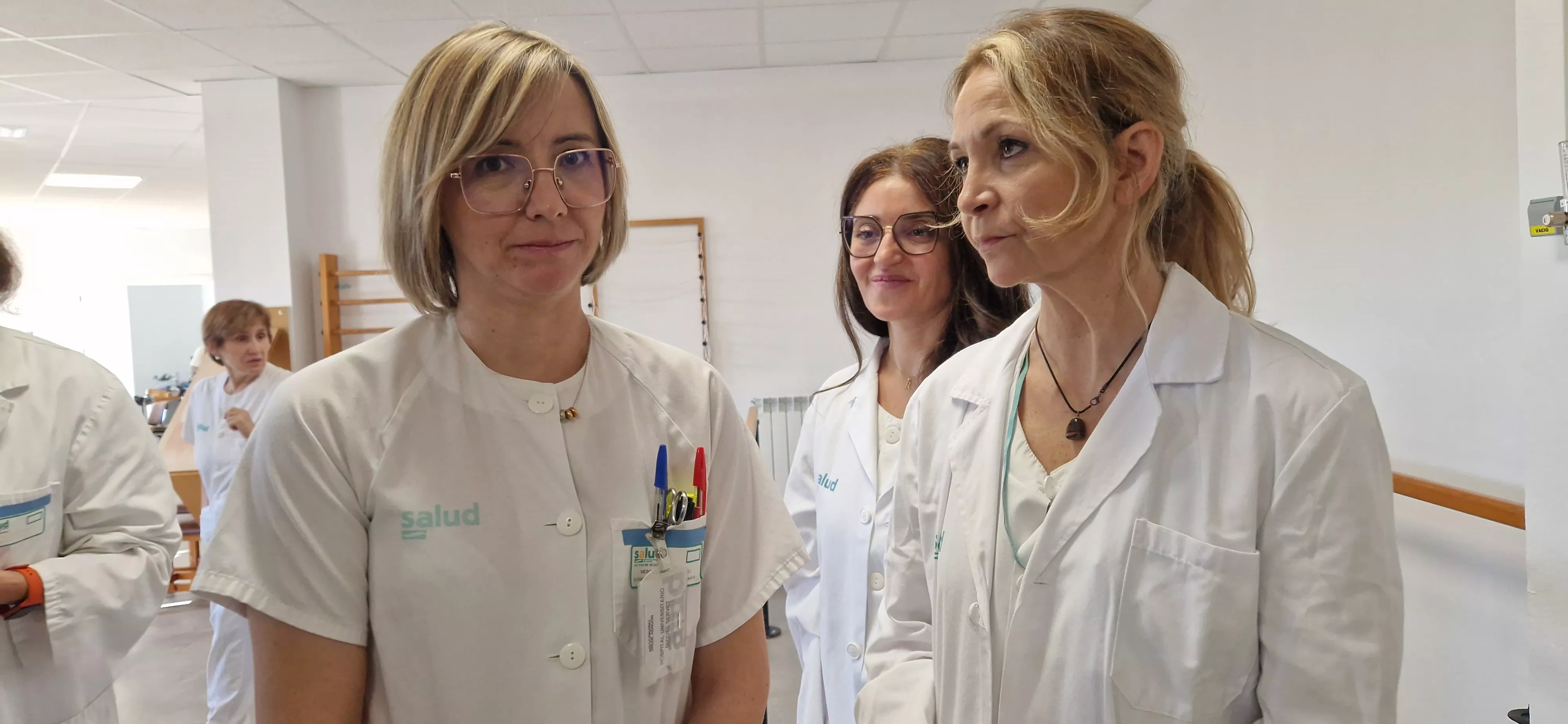 Inauguración del nuevo Hospital de Día de Geriatría de Huesca. Foto Myriam Martínez