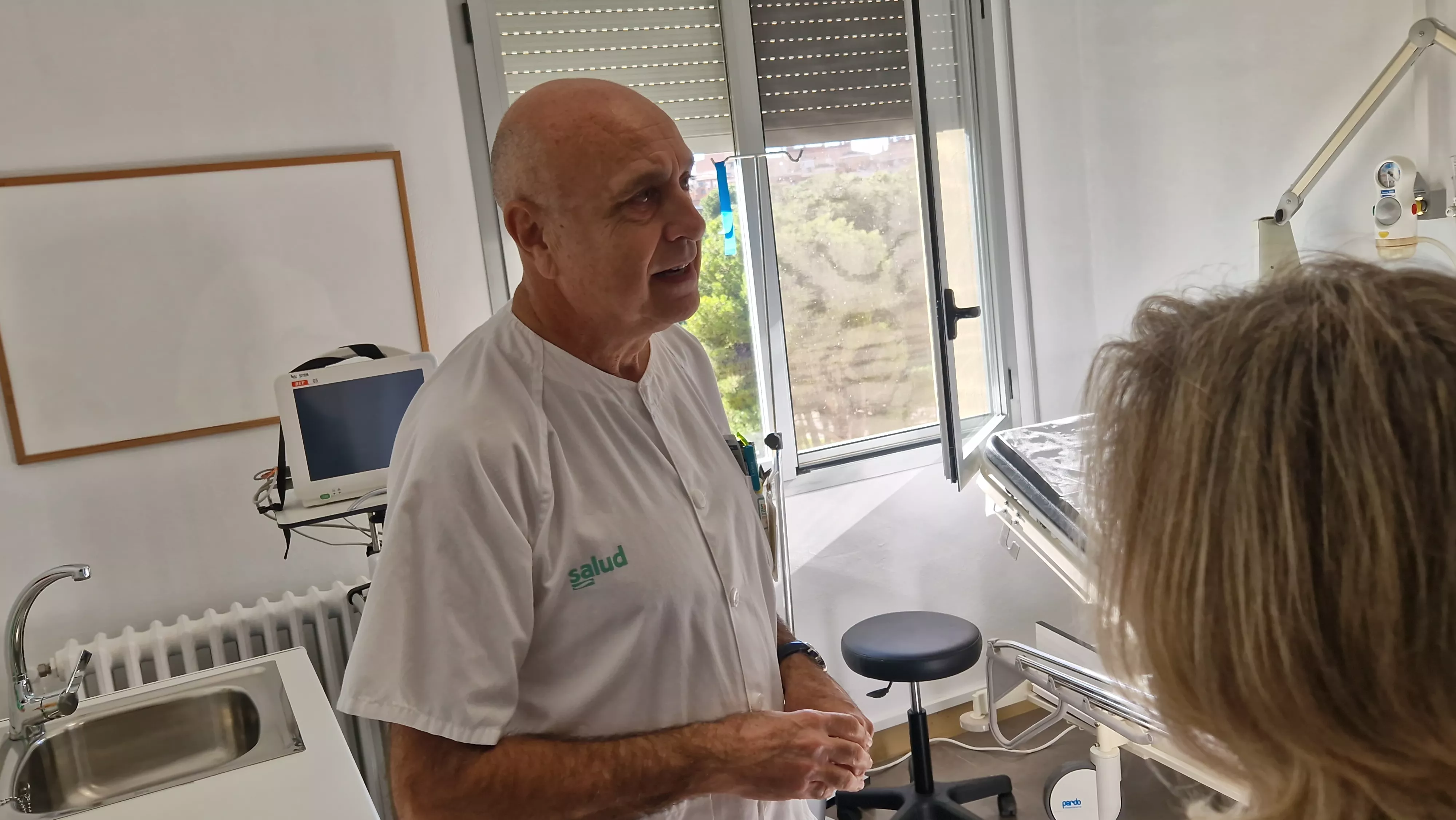 Inauguración del nuevo Hospital de Día de Geriatría de Huesca. Foto Myriam Martínez