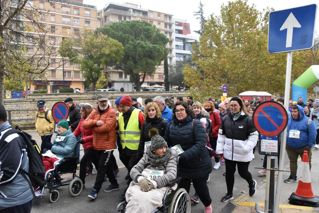 Marcha por la inclusión en Monzón 