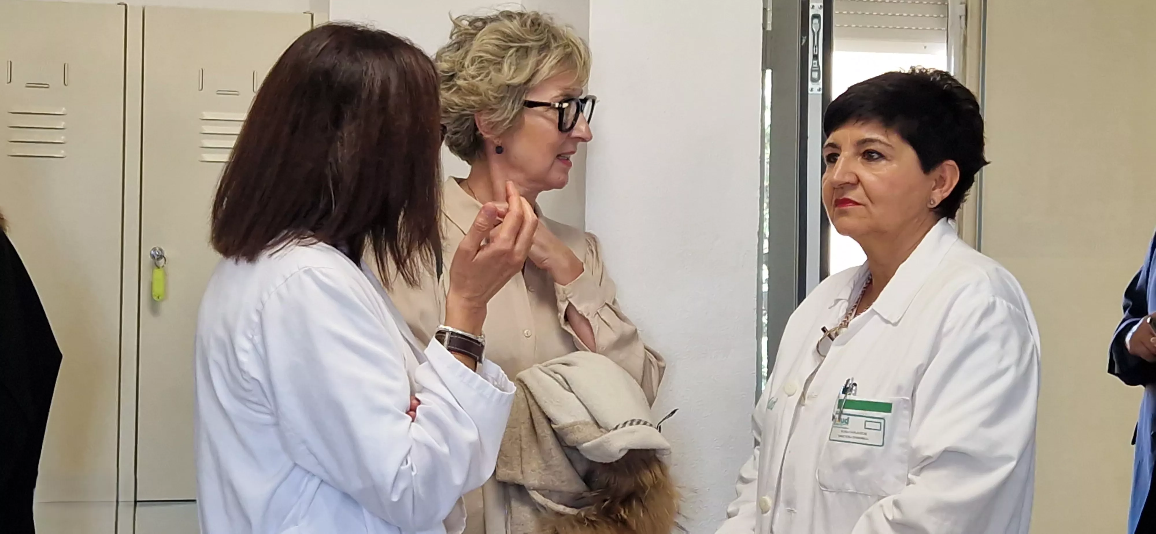 Inauguración del nuevo Hospital de Día de Geriatría de Huesca. Foto Myriam Martínez