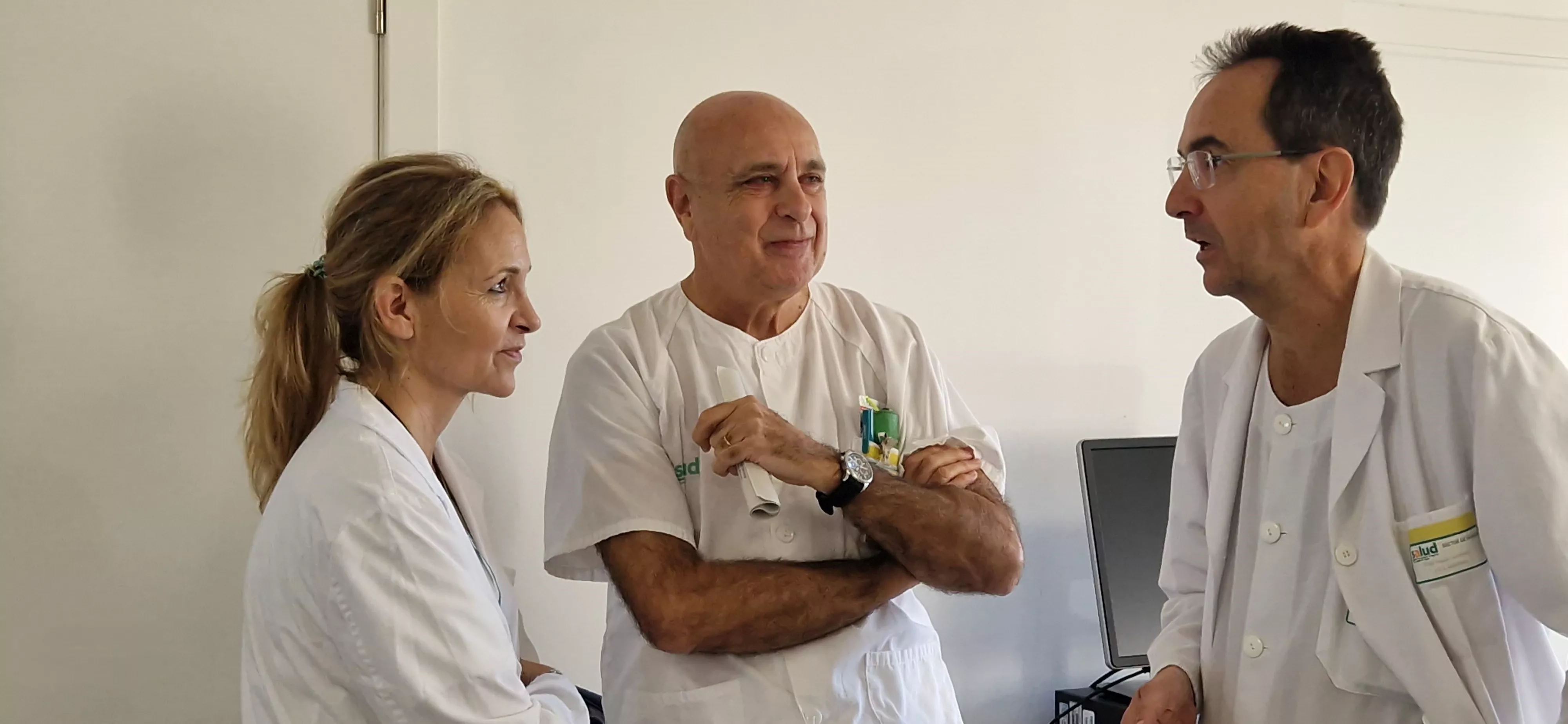 Inauguración del nuevo Hospital de Día de Geriatría de Huesca. Foto Myriam Martínez