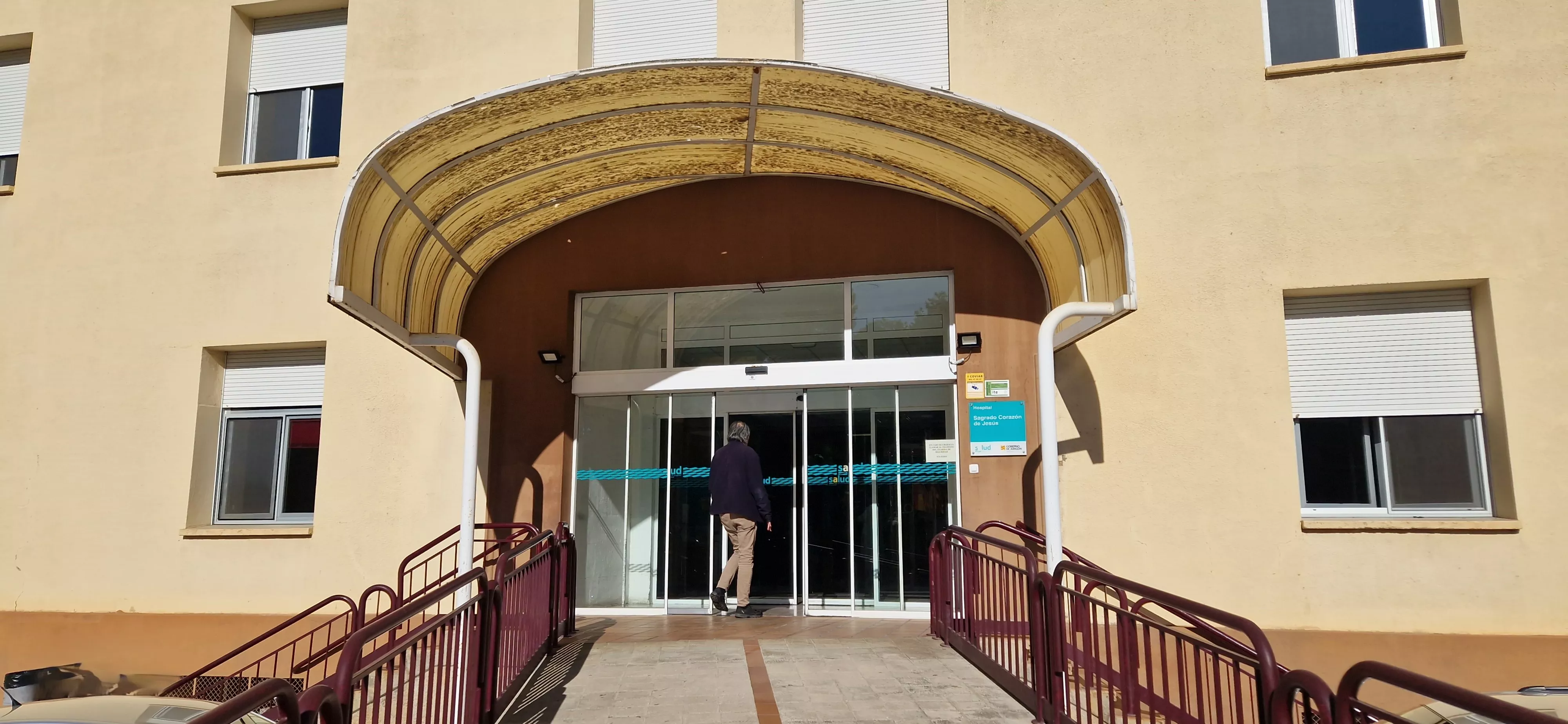 El Hospital de Día de Geriatría de Huesca se encuentra ubicado en el Hospital Provincial. Foto Myriam Martínez