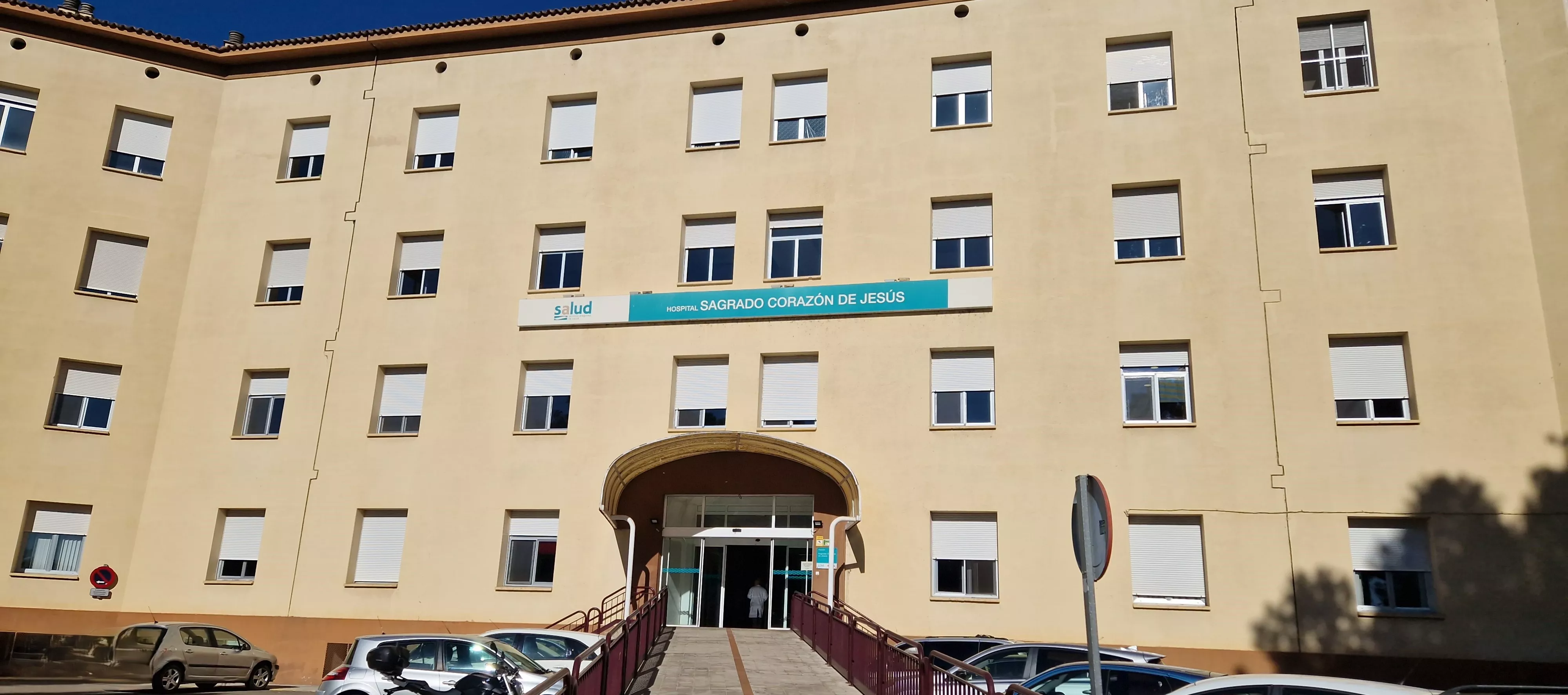 El Hospital de Día de Geriatría de Huesca se encuentra ubicado en el Hospital Provincial. Foto Myriam Martínez