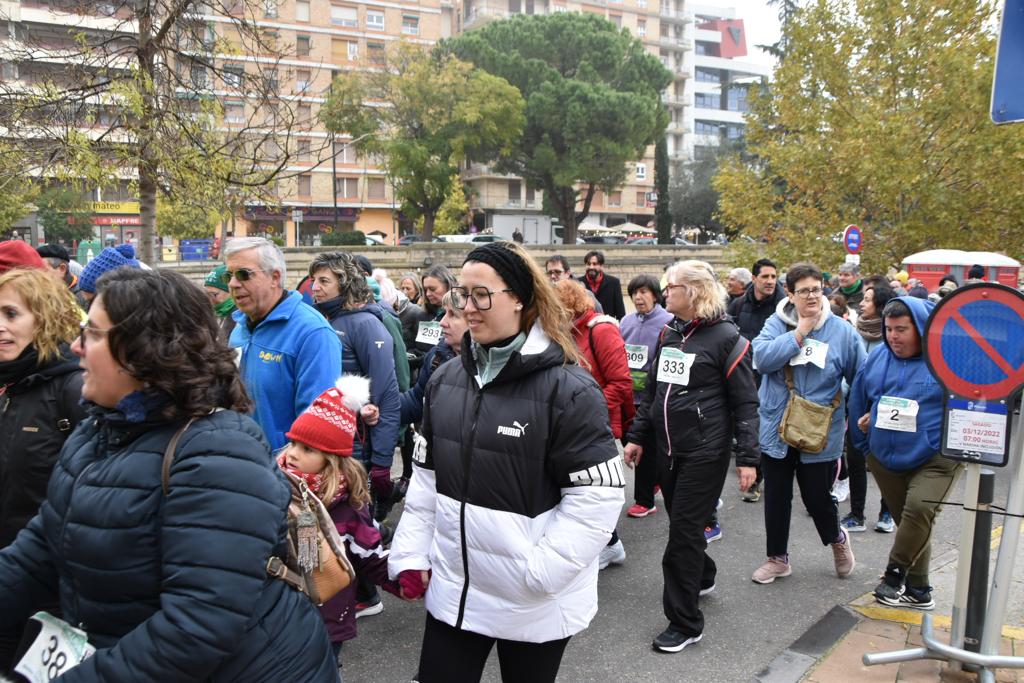 Marcha por la inclusión en Monzón 