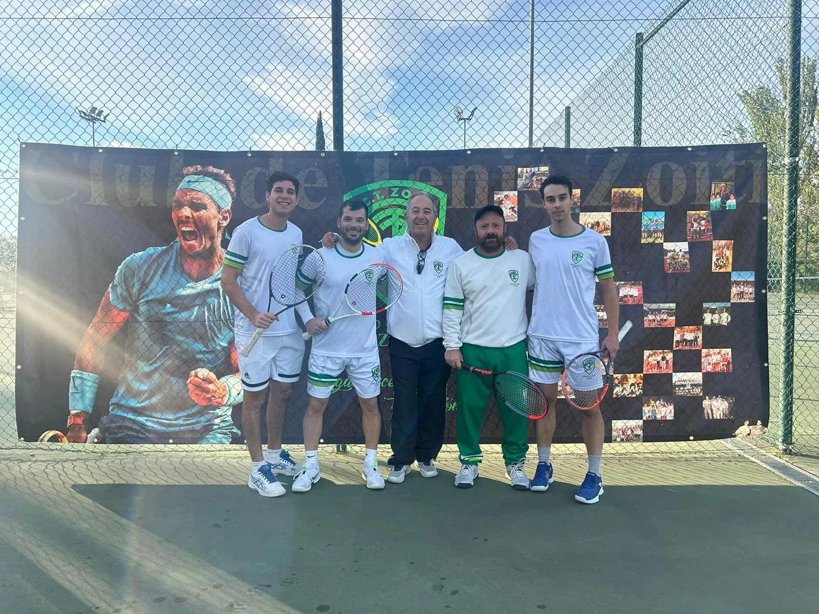 Zoiti B perdía en la misma competición (campeonato de Aragóon por equipos absoluto) pero en segunda categoría contra St. Venecia A