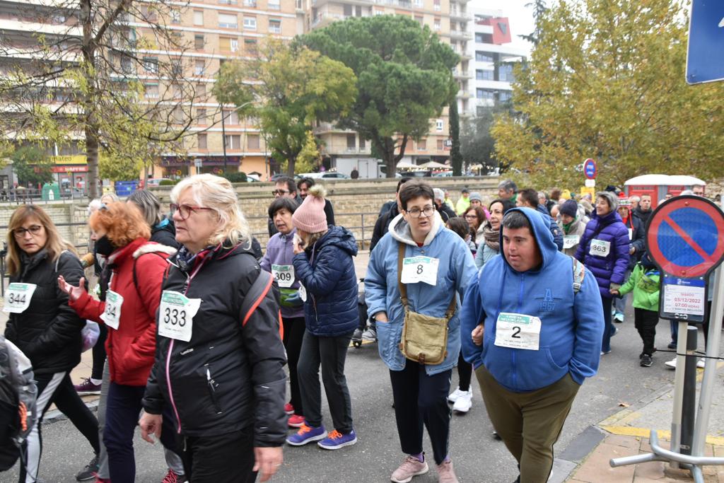 Marcha por la inclusión en Monzón 