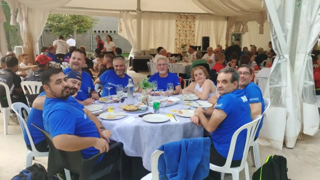 La expedición laurentina, durante la comida La expedición laurentina, durante la comida