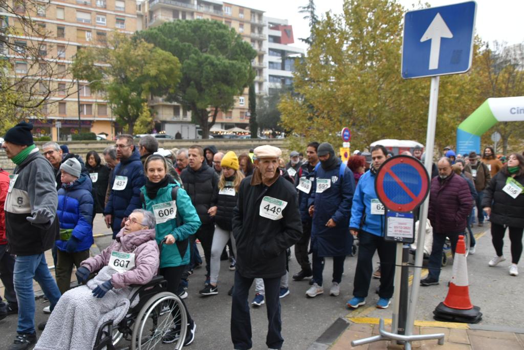Marcha por la inclusión en Monzón 