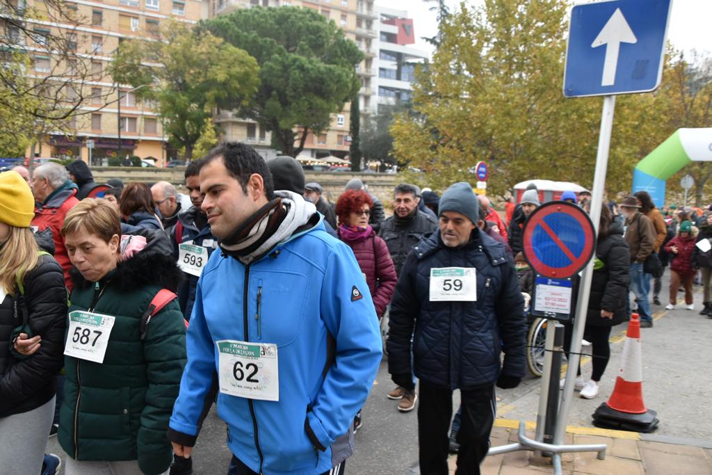Marcha por la inclusión en Monzón 