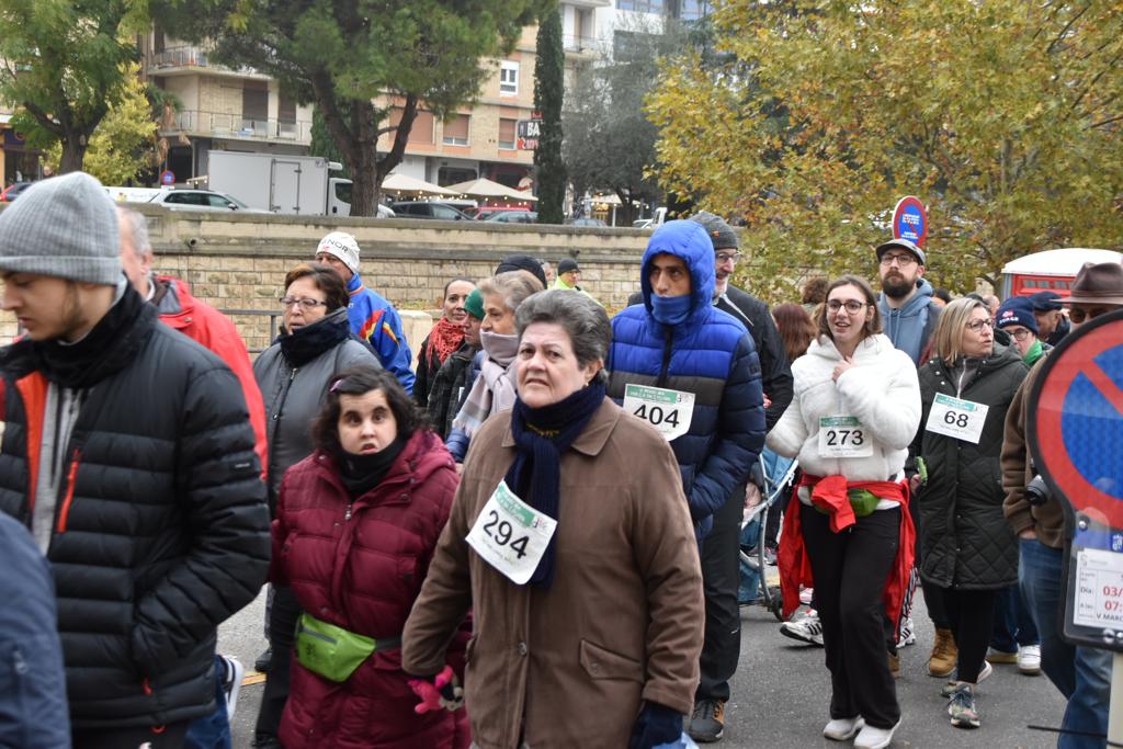 Marcha por la inclusión en Monzón 