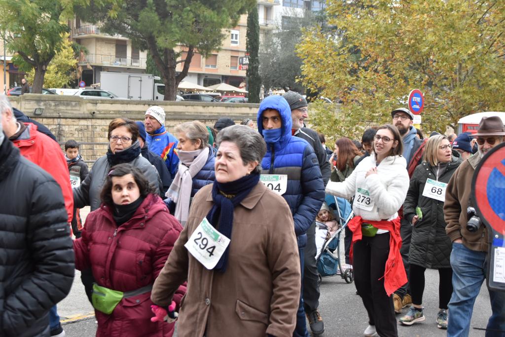 Marcha por la inclusión en Monzón 