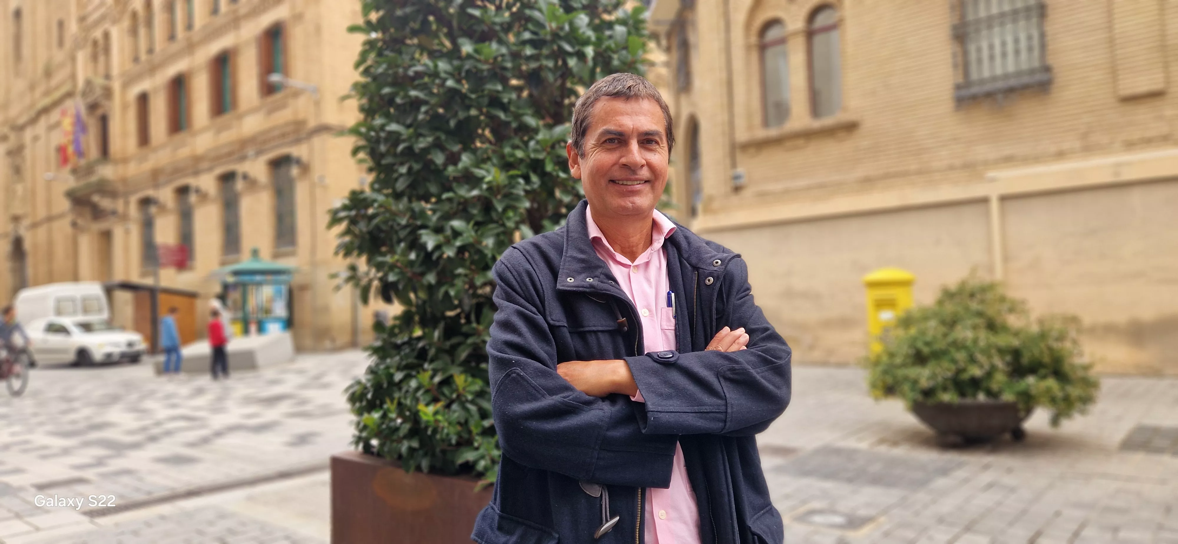 Yon Cruzado vivió una auténtica aventura en su autocaravana que le llevó al límite. Foto Myriam Martínez