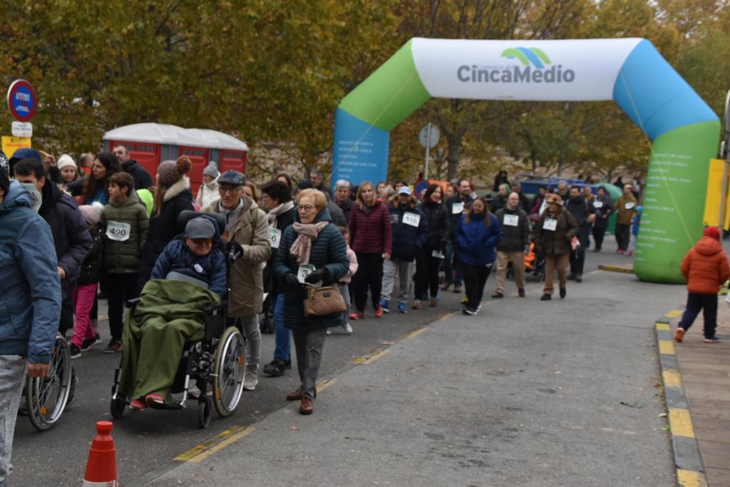 Marcha por la inclusión en Monzón 