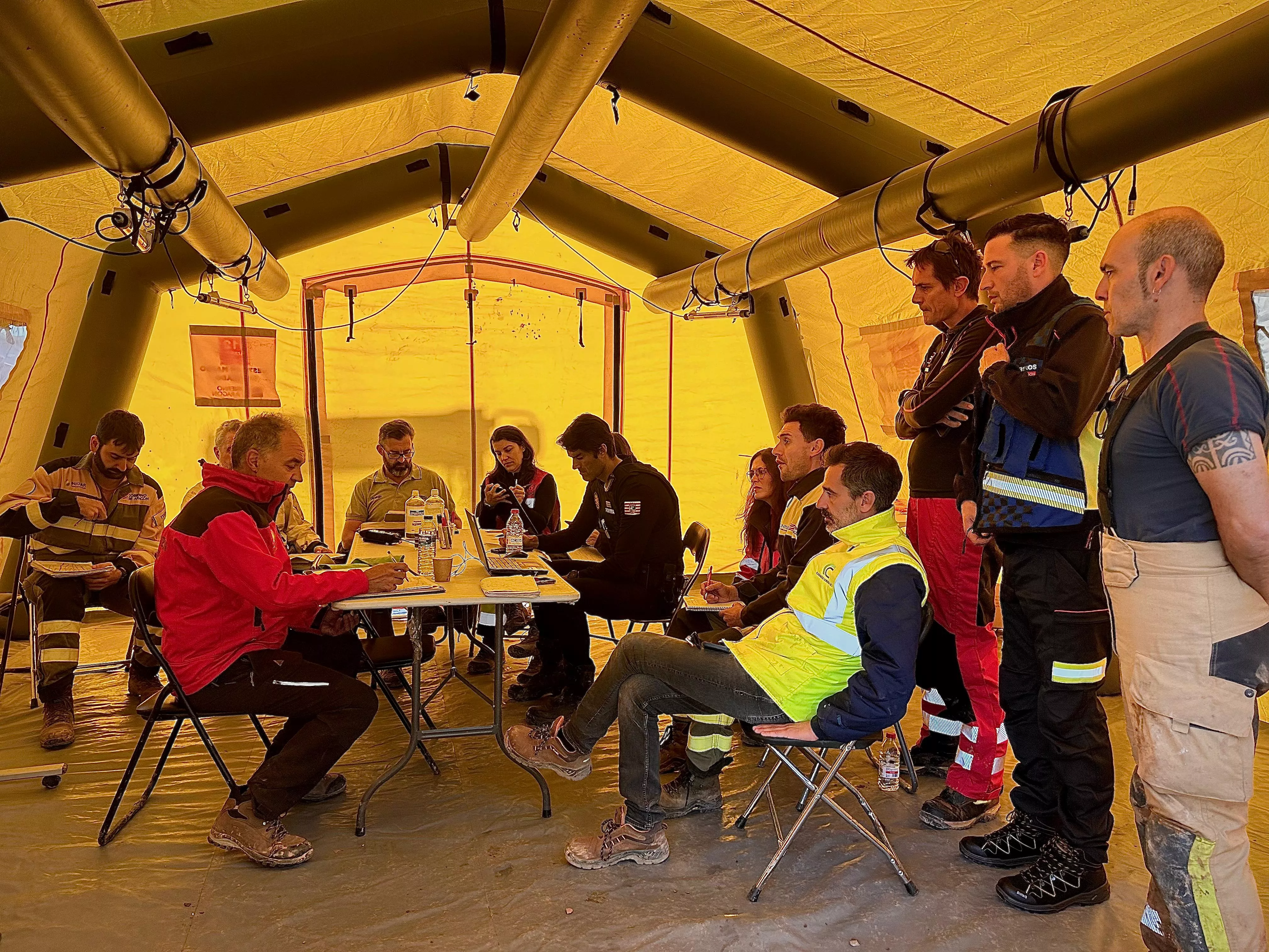 Puesto de mando avanzado de Aragón en Catarroja