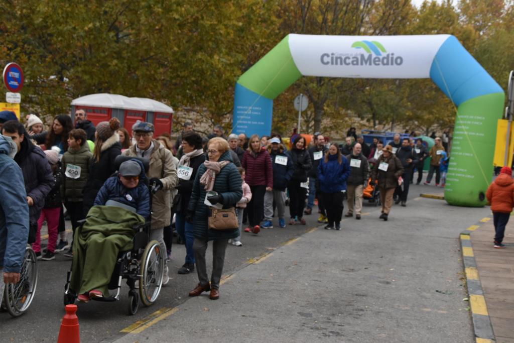 Marcha por la inclusión en Monzón 