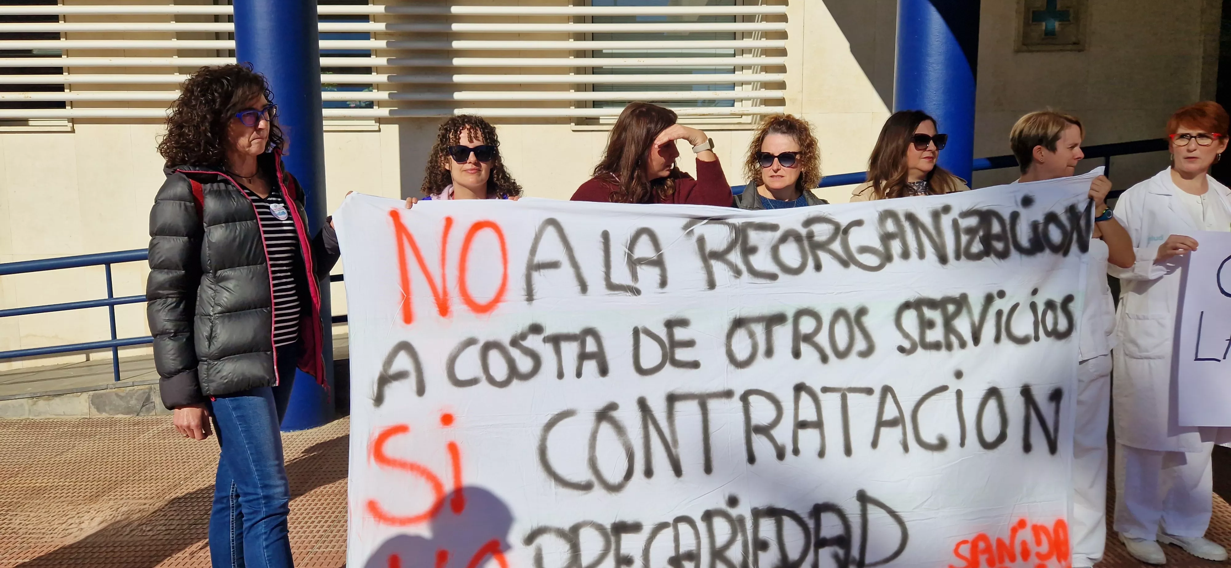 Macarena Cancer, en primer término. Foto Myriam Martínez 