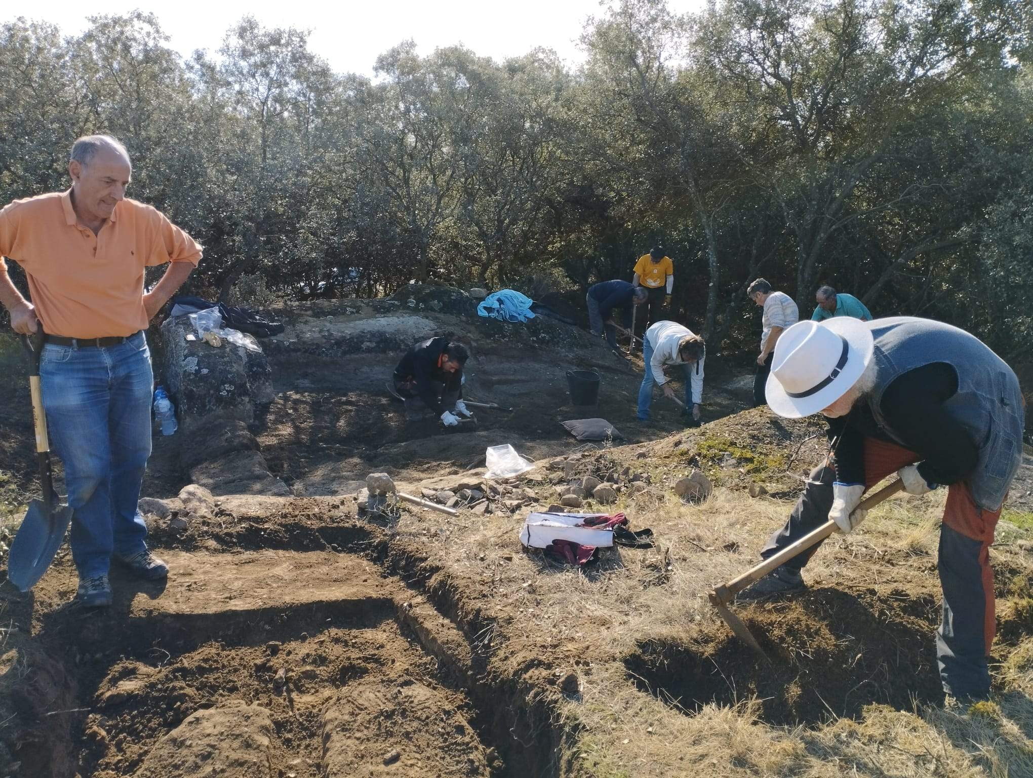 Excavación en Liesa 