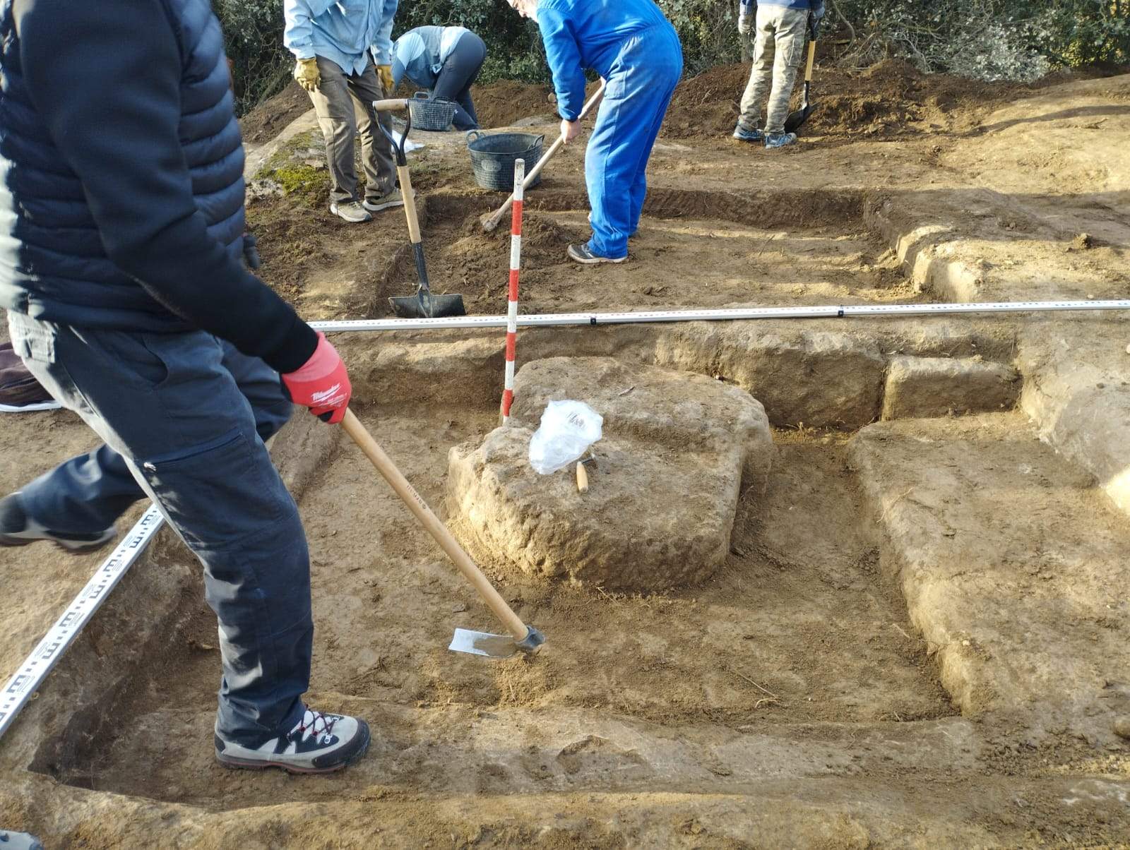 Excavación en Liesa 