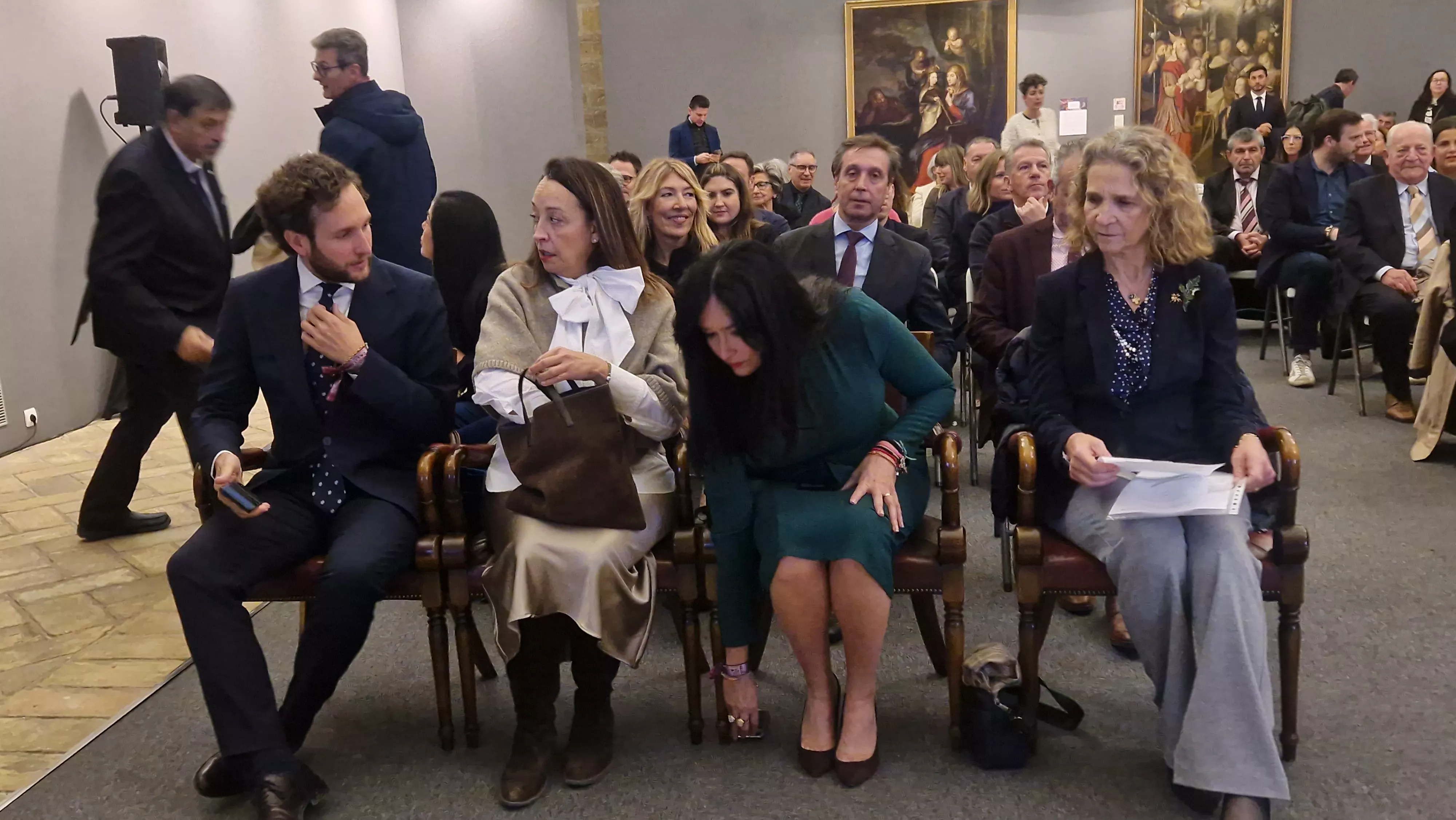 Entrega de los Premios Mapfre en Huesca con la presencia de la infanta Elena. Foto Myriam Martínez 