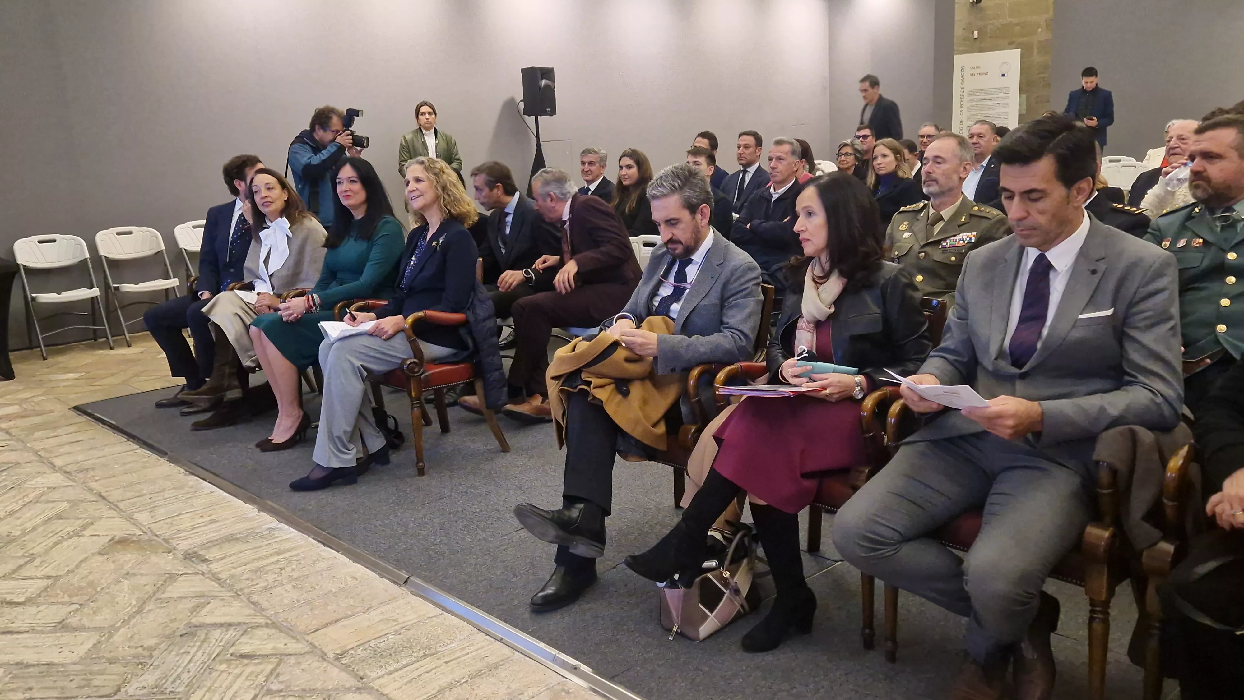 Entrega de los Premios Mapfre en Huesca con la presencia de la infanta Elena. Foto Myriam Martínez 