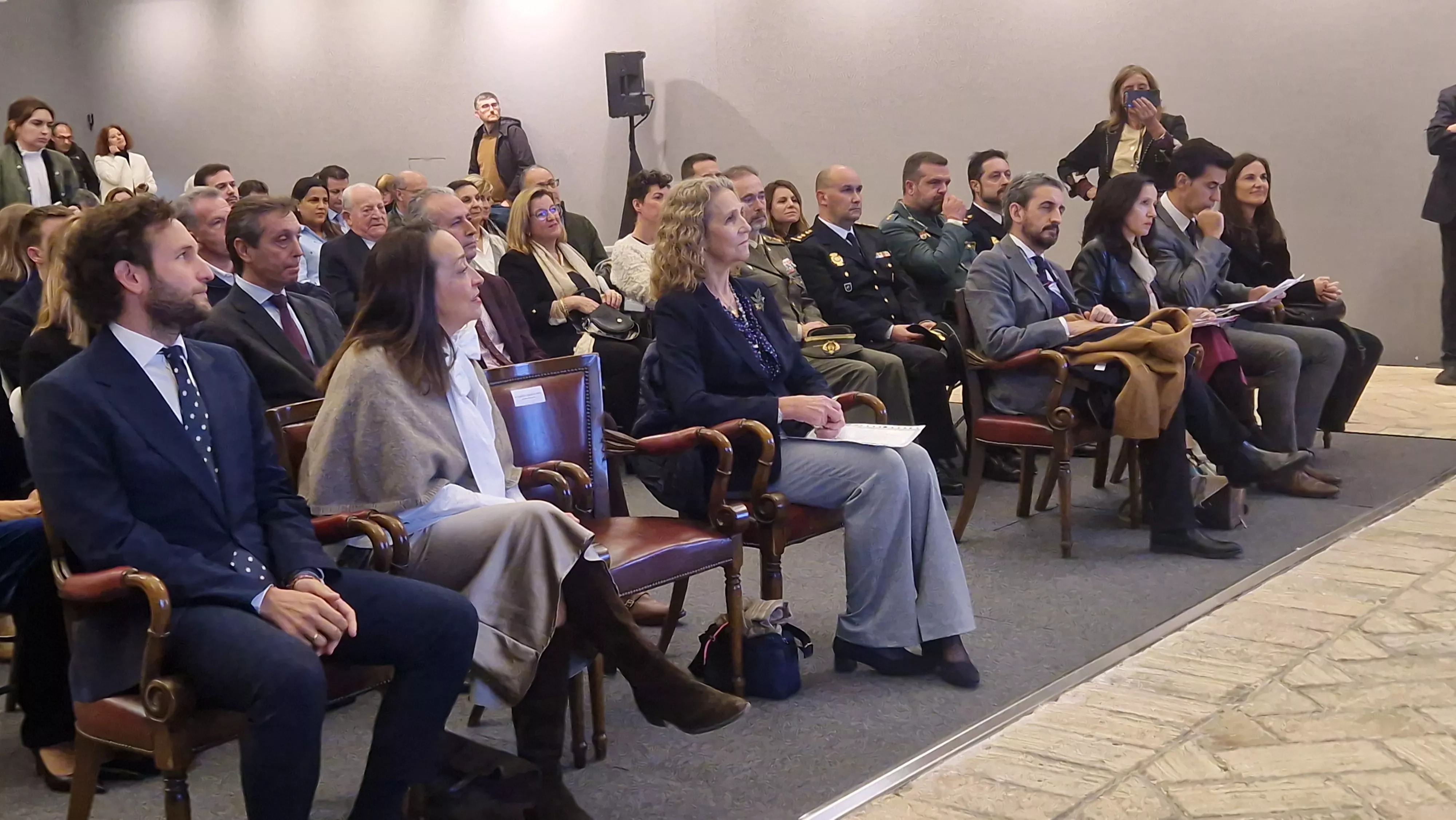 Entrega de los Premios Mapfre en Huesca con la presencia de la infanta Elena. Foto Myriam Martínez 