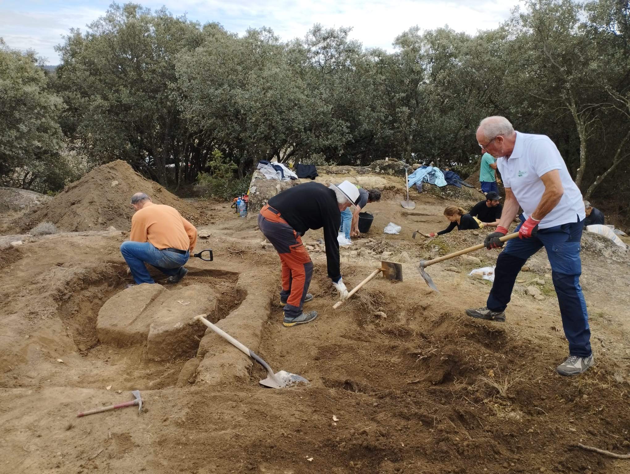 Excavación en Liesa 