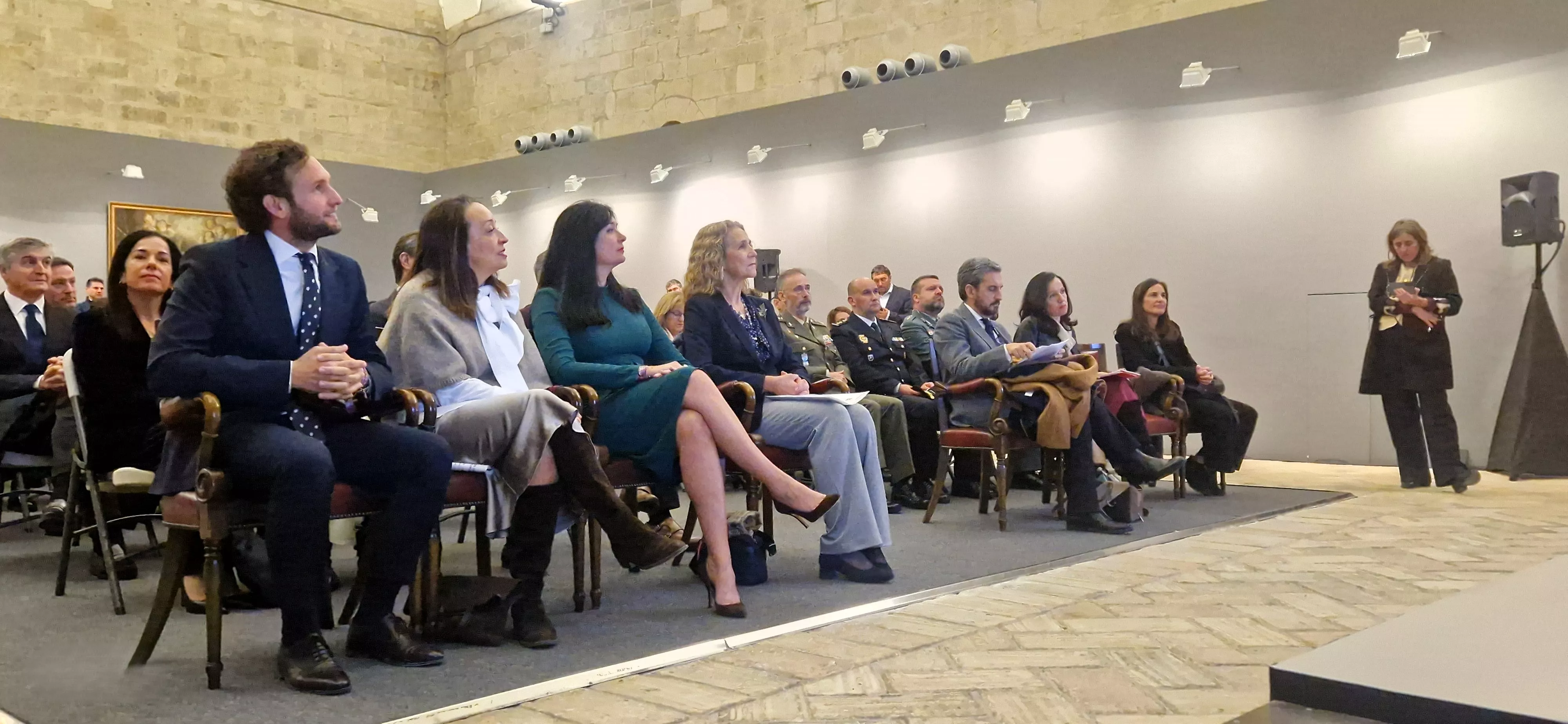 Entrega de los Premios Mapfre en Huesca con la presencia de la infanta Elena. Foto Myriam Martínez 