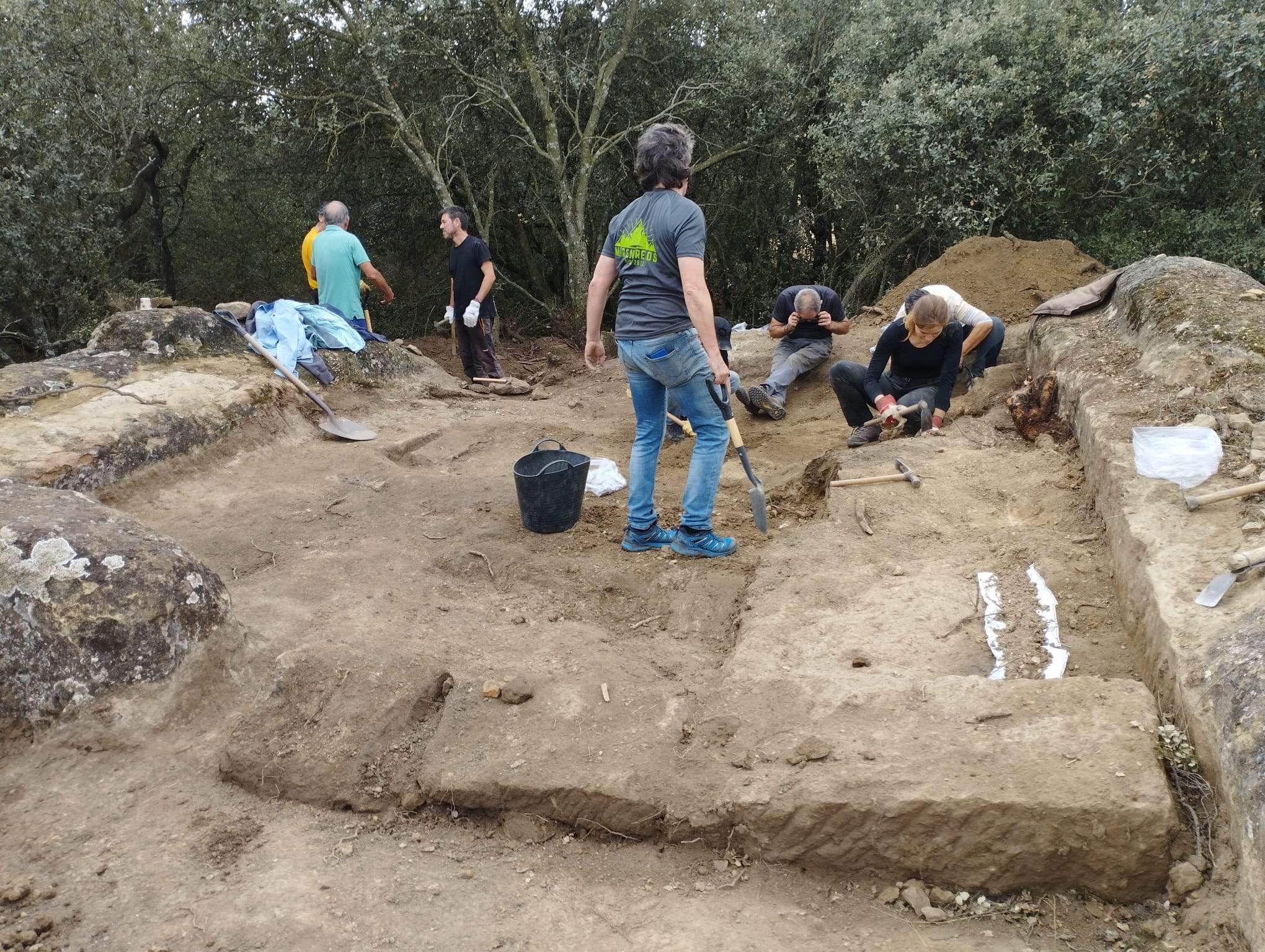 Excavación en Liesa 