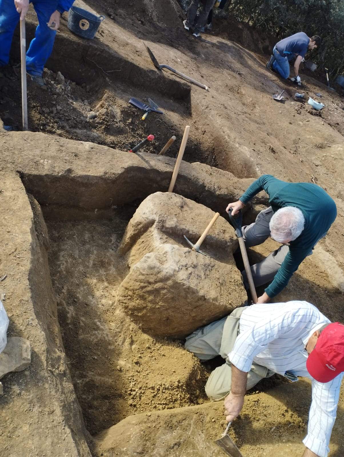 Excavación en Liesa 
