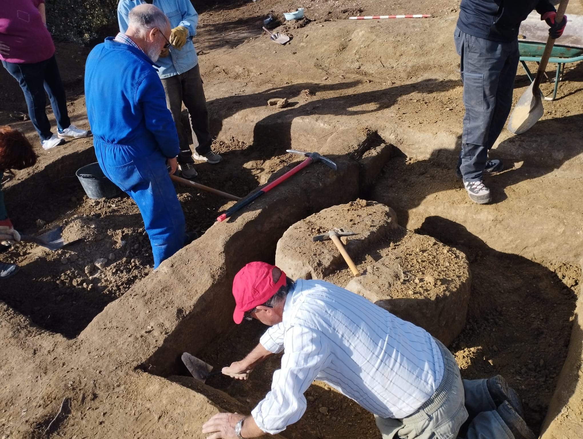Excavación en Liesa 