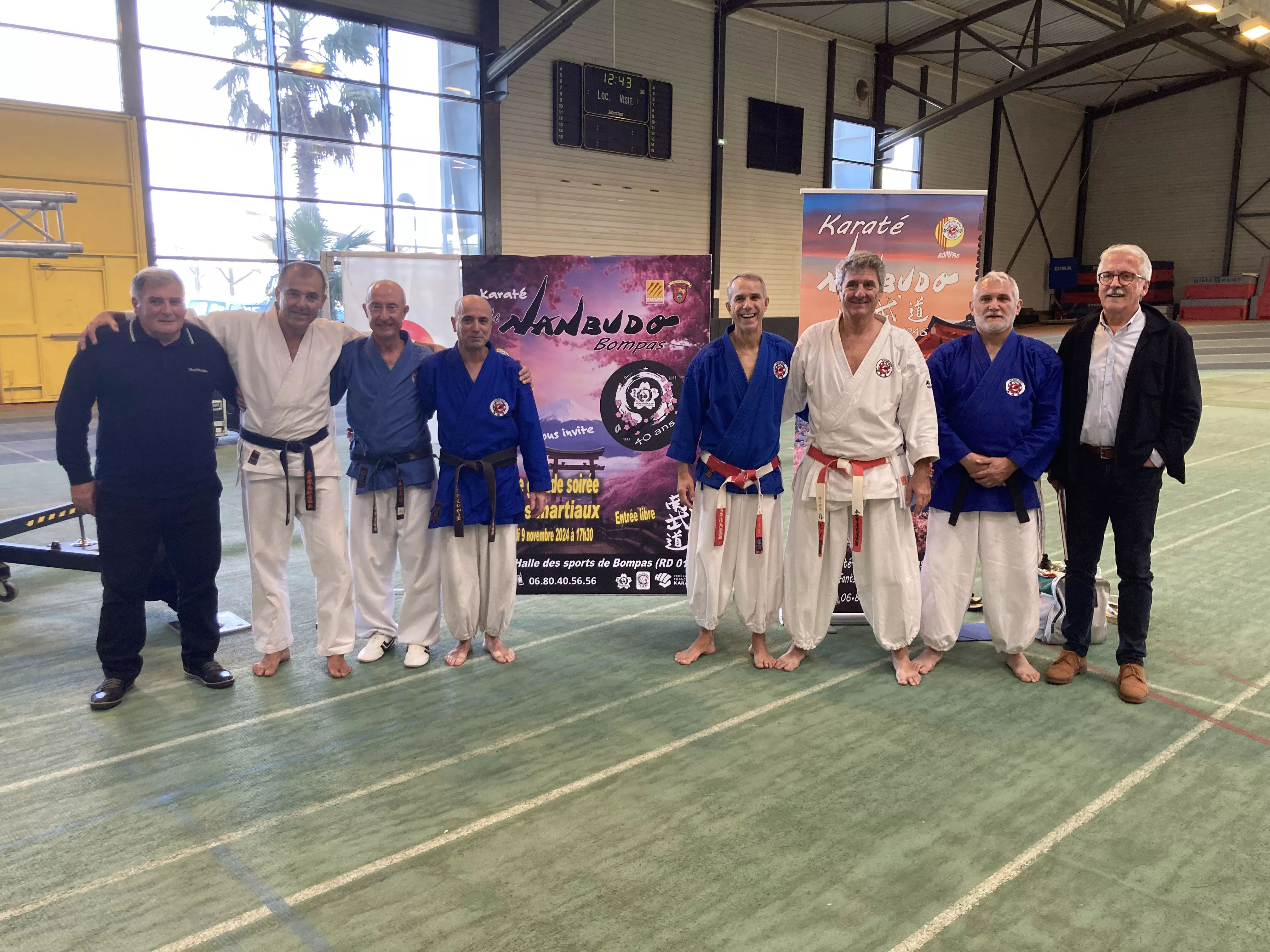 Carrasco participa en el Stage Internacional de Nanbudo en Bompas