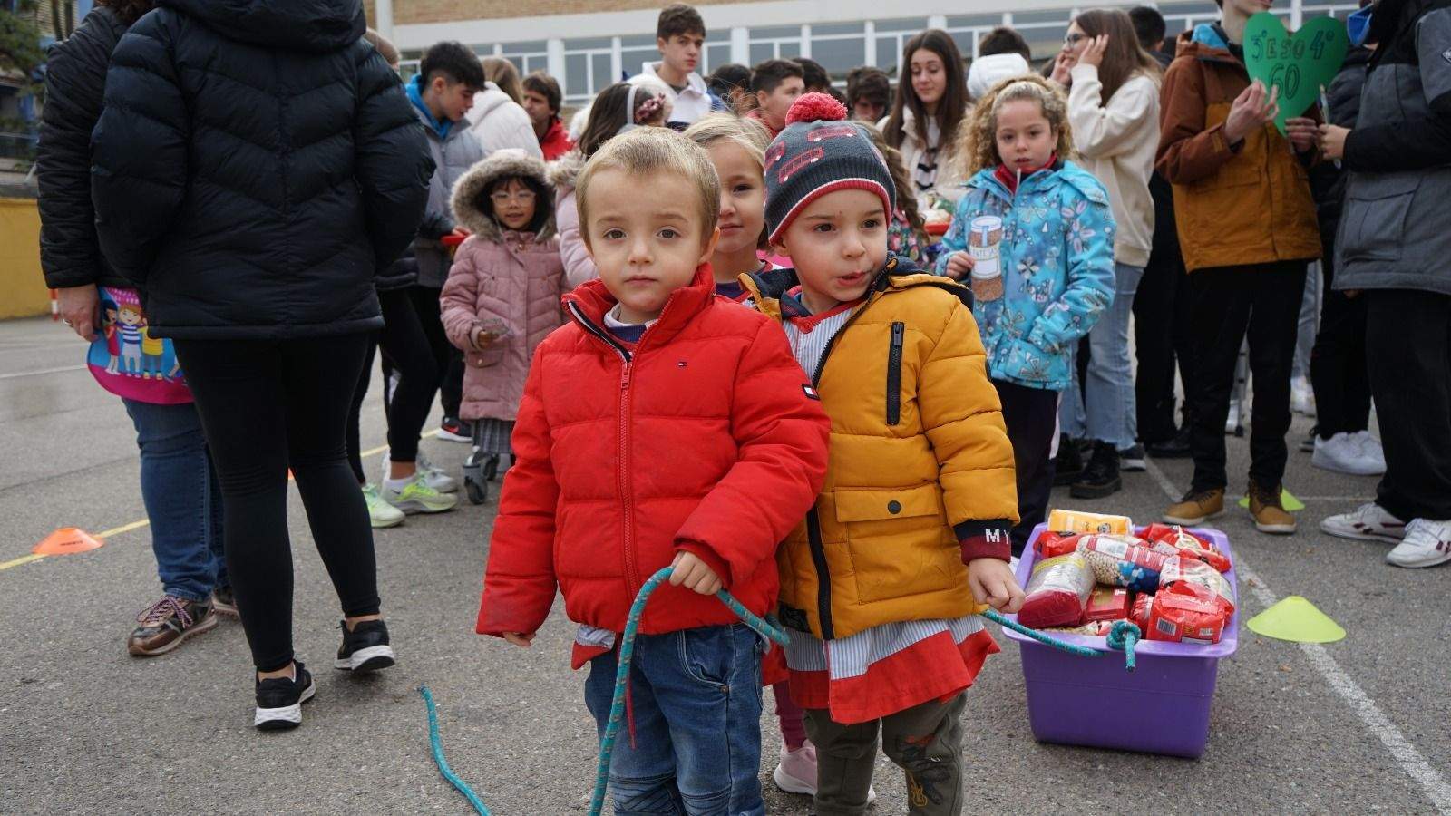 Los niños, concienciados desde pequeños.