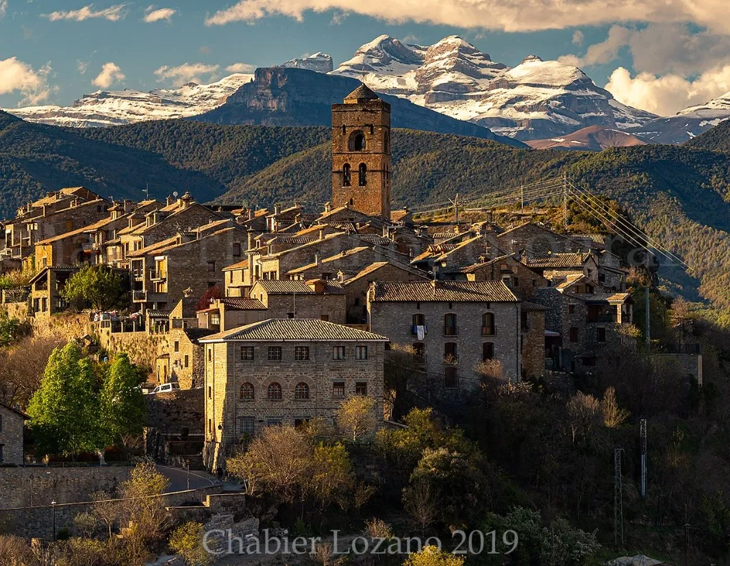 Imagen de Aínsa. Foto: Chabier Lozano