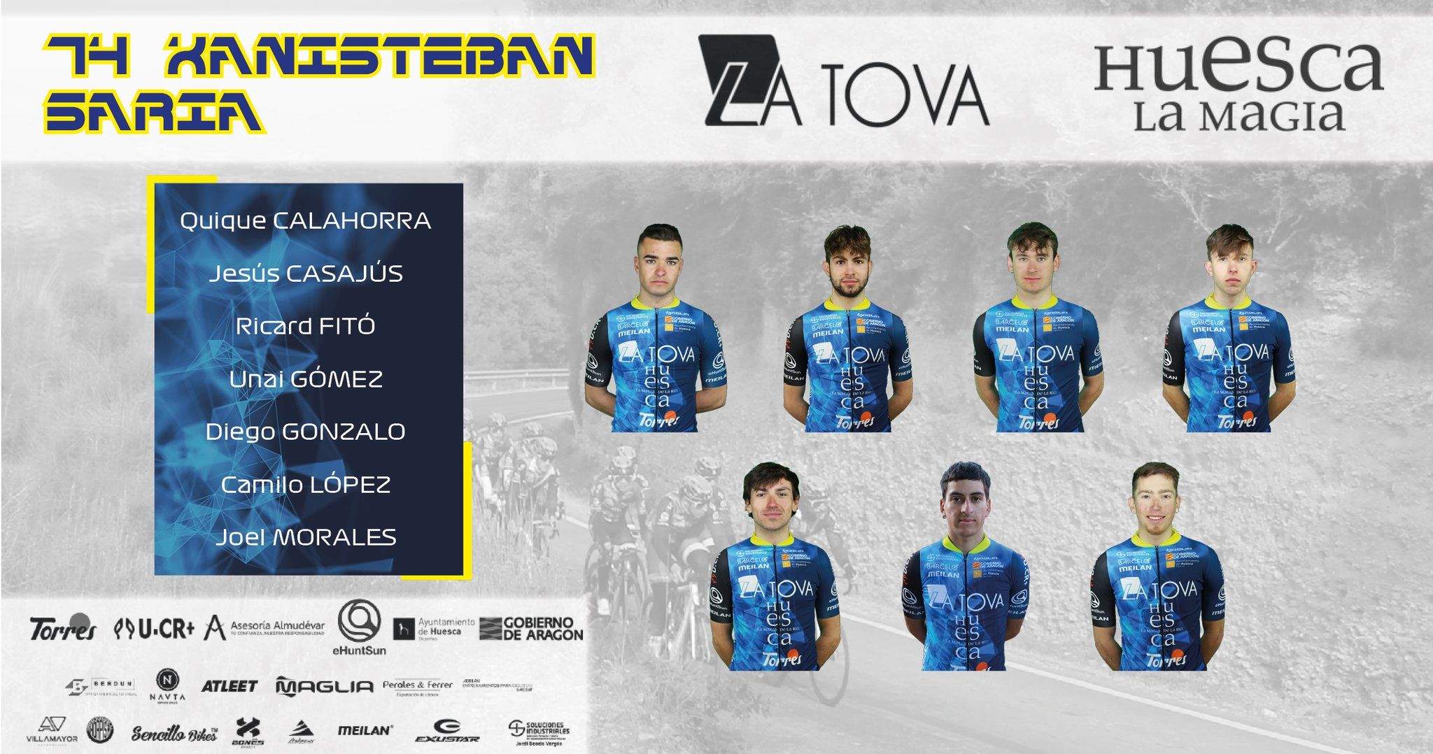 Quique Calahorra, Jesús Casajús, Ricard Fitó, Unai Gómez, Diego Gonzalo, Camilo López y Joel Morales forman el equipo que estarán en Oiartzun.
