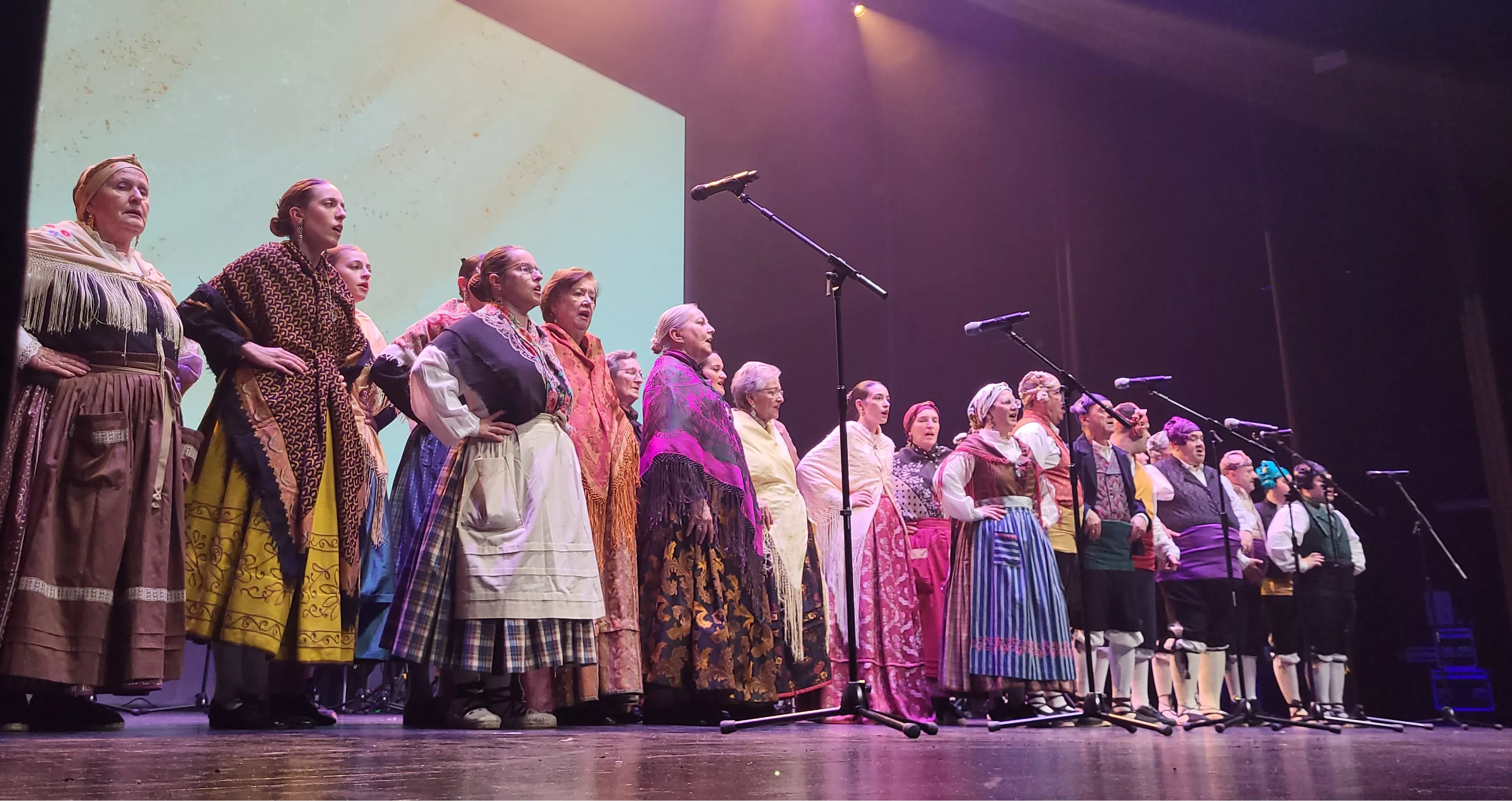 Gala "30 años por la senda de la jota" de la Elenco Aragonés. Foto Mercedes Manterola