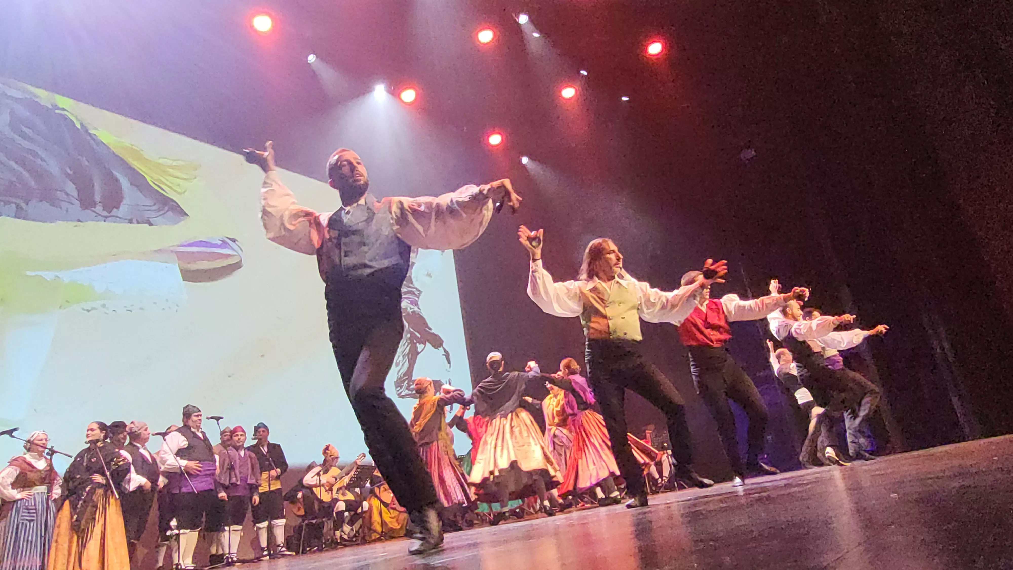 Gala "30 años por la senda de la jota" de la Elenco Aragonés. Foto Mercedes Manterola
