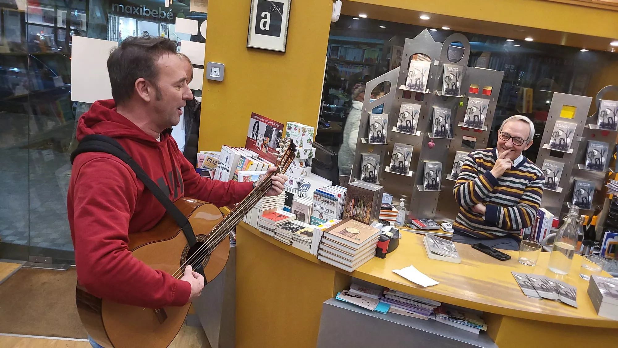 Presentación de José Luis Melero de Bibliotecas y Extravíos en la Anónima