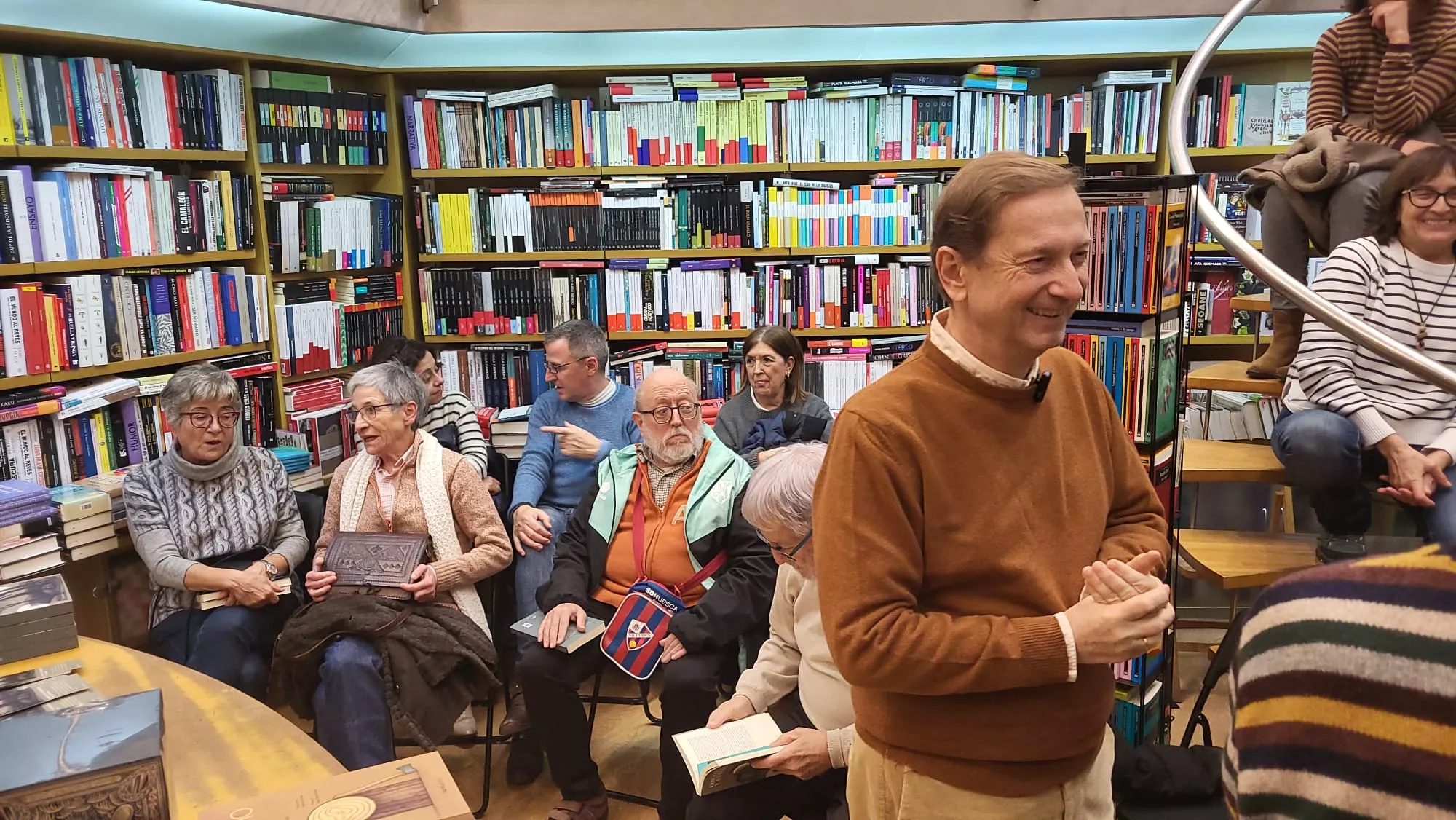 Presentación de José Luis Melero de Bibliotecas y Extravíos en la Anónima