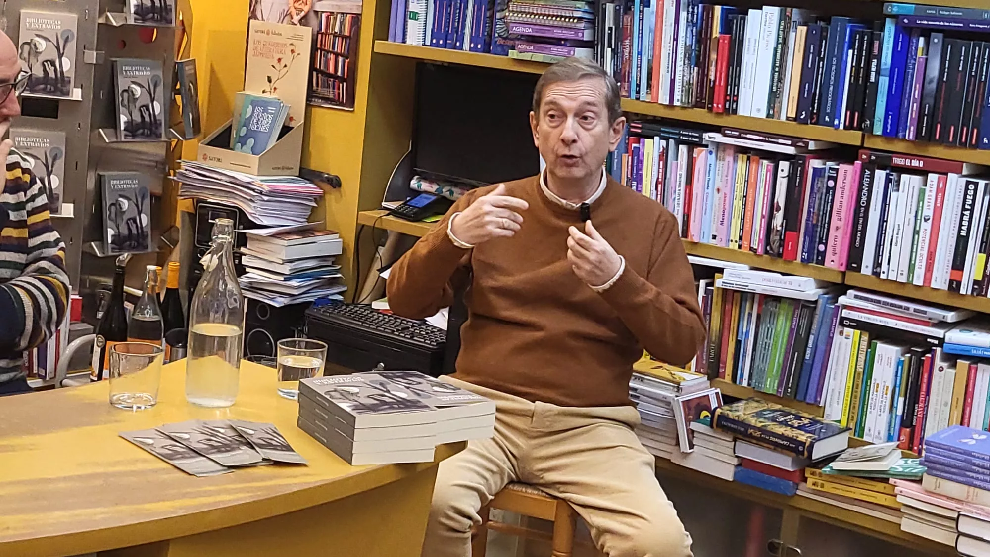 Presentación de José Luis Melero de Bibliotecas y Extravíos en la Anónima